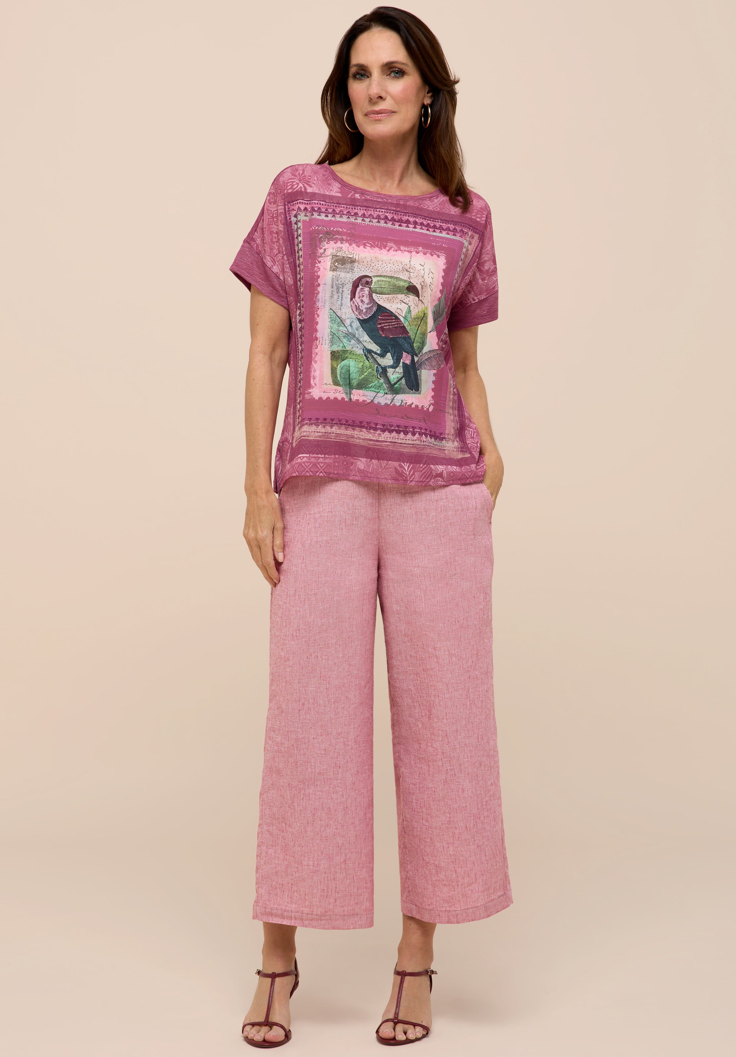 Bianca Damen T-Shirts Raspberry