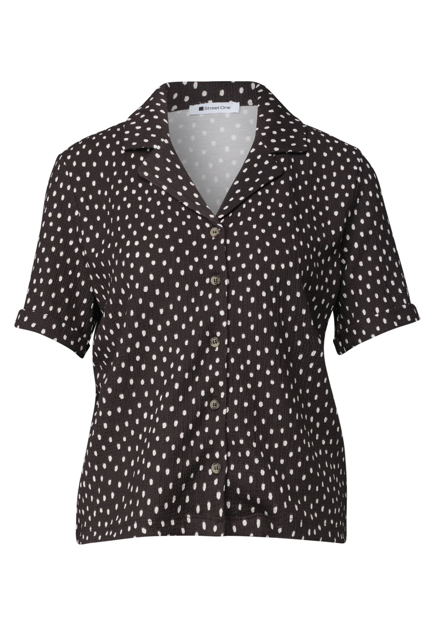 Street One Damen T-Shirts Black Cof