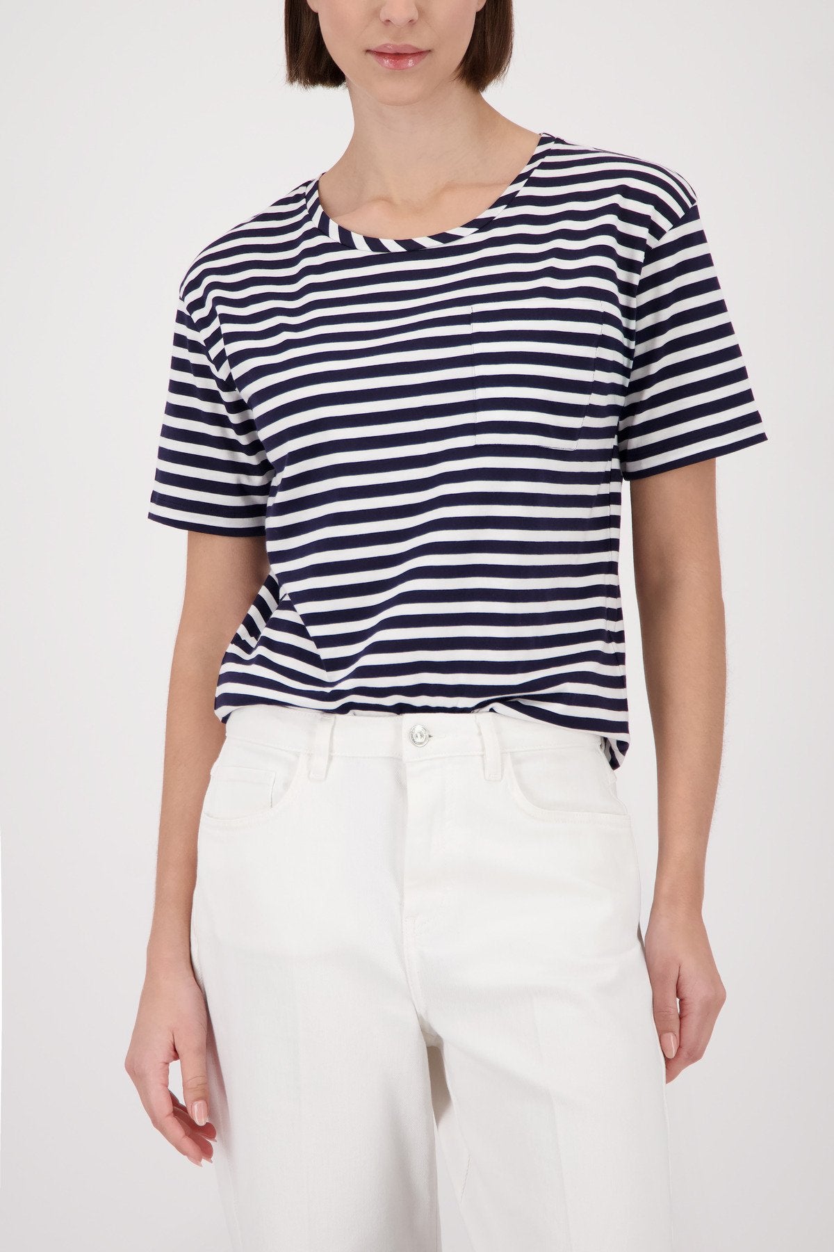 Monari Damen T-Shirts Marine Ring