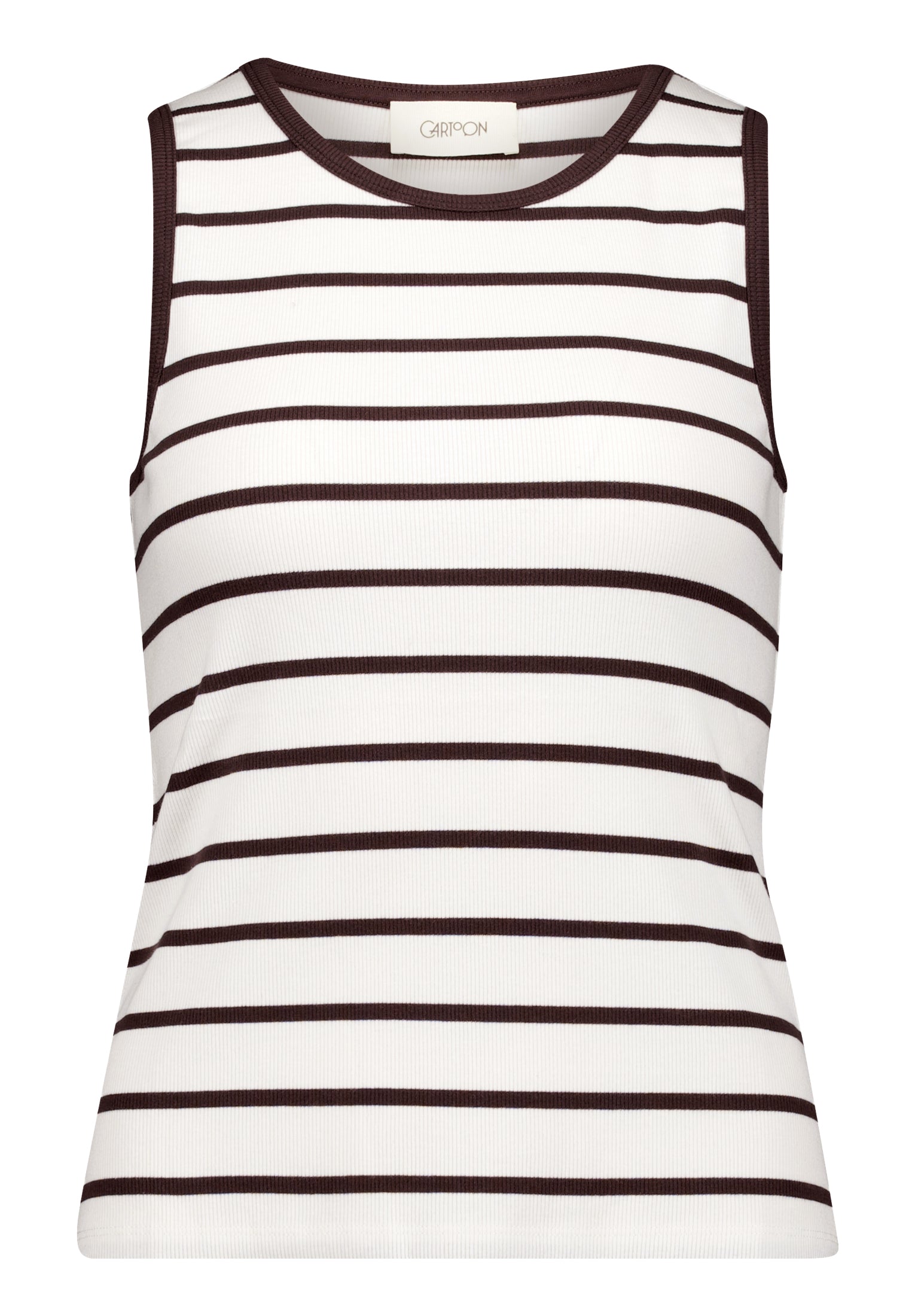 Cartoon Damen Tops Cream/Brown