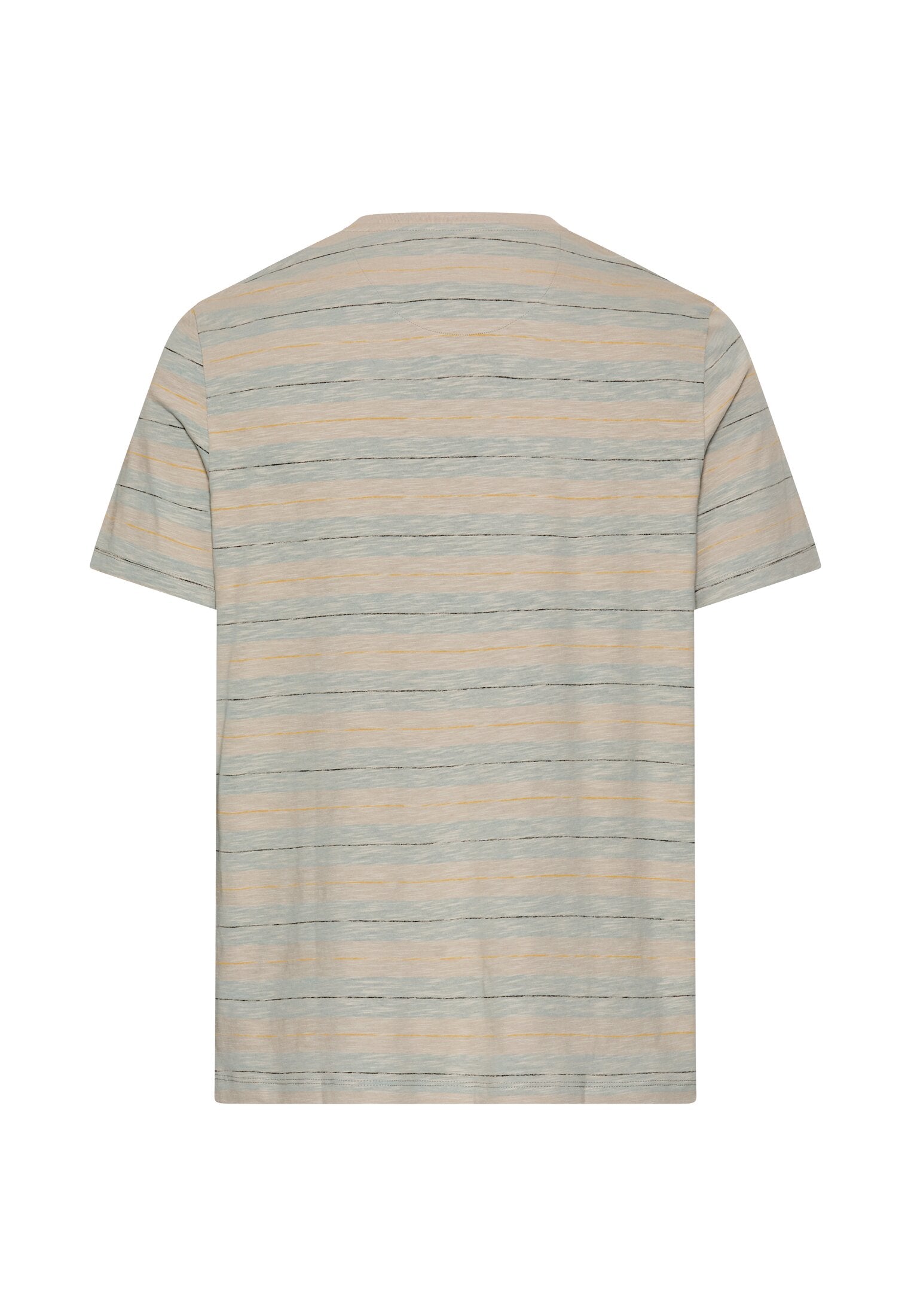 Camel active Herren T-Shirts kurz Aqua Blue