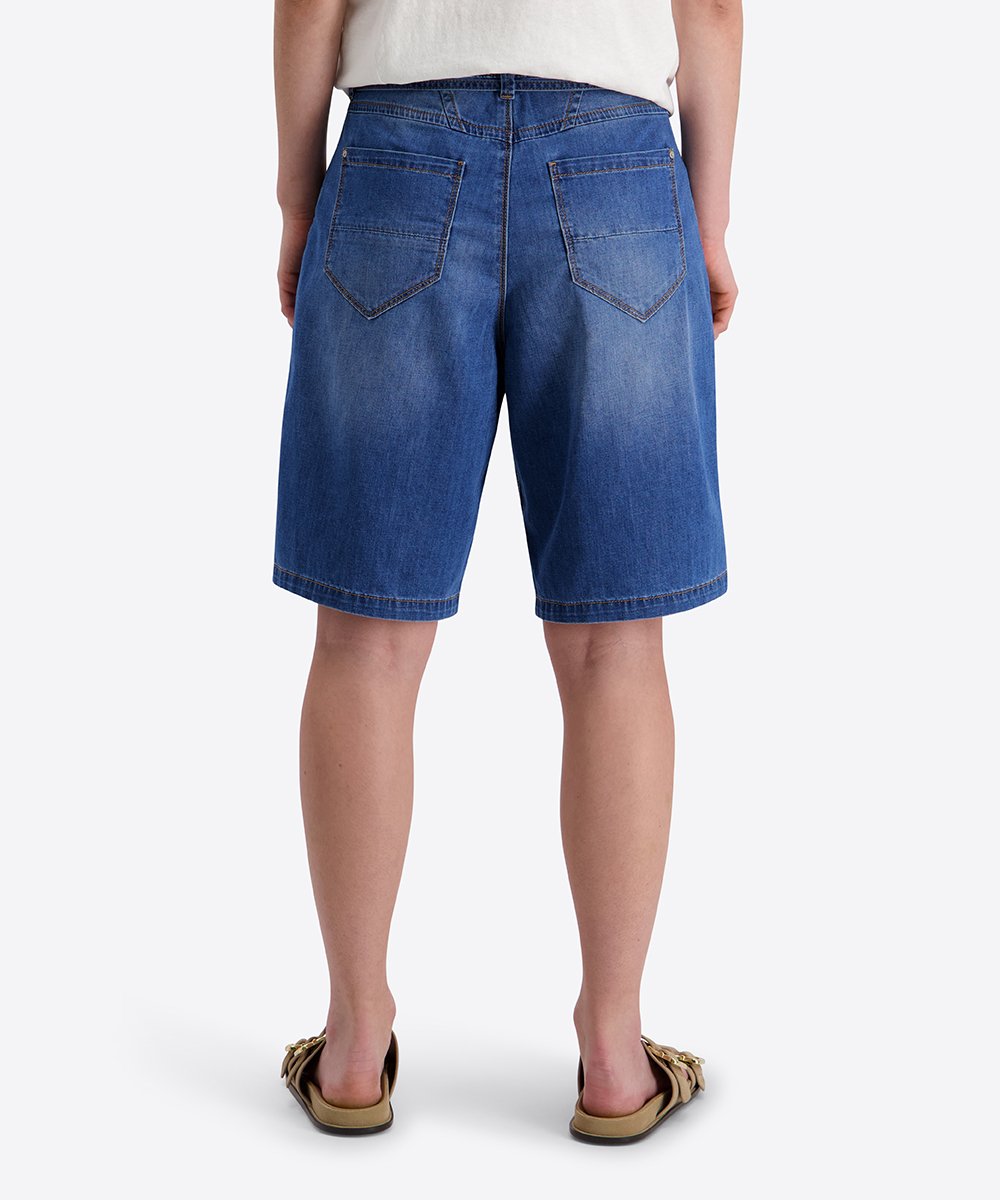 Timezone Damen Shorts Mid Blue