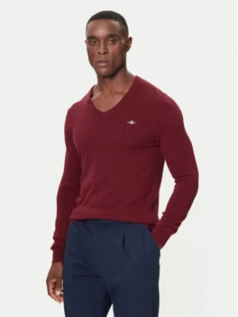 Gant Herren Pullover Plumped Red