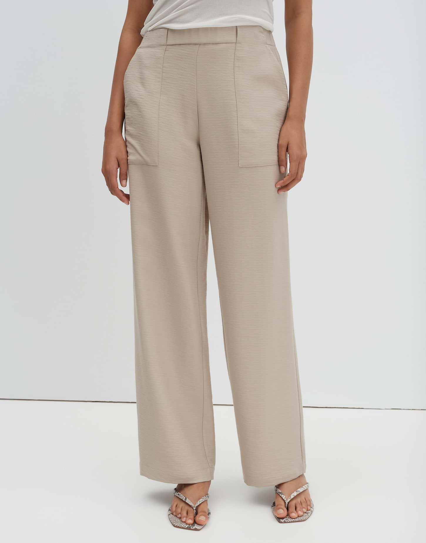 Someday Damen Hosen Soft Oat