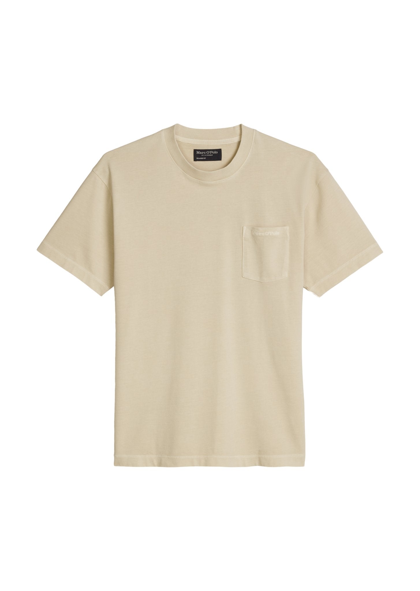 Marc O'Polo Herren T-Shirts kurz Grey Silk