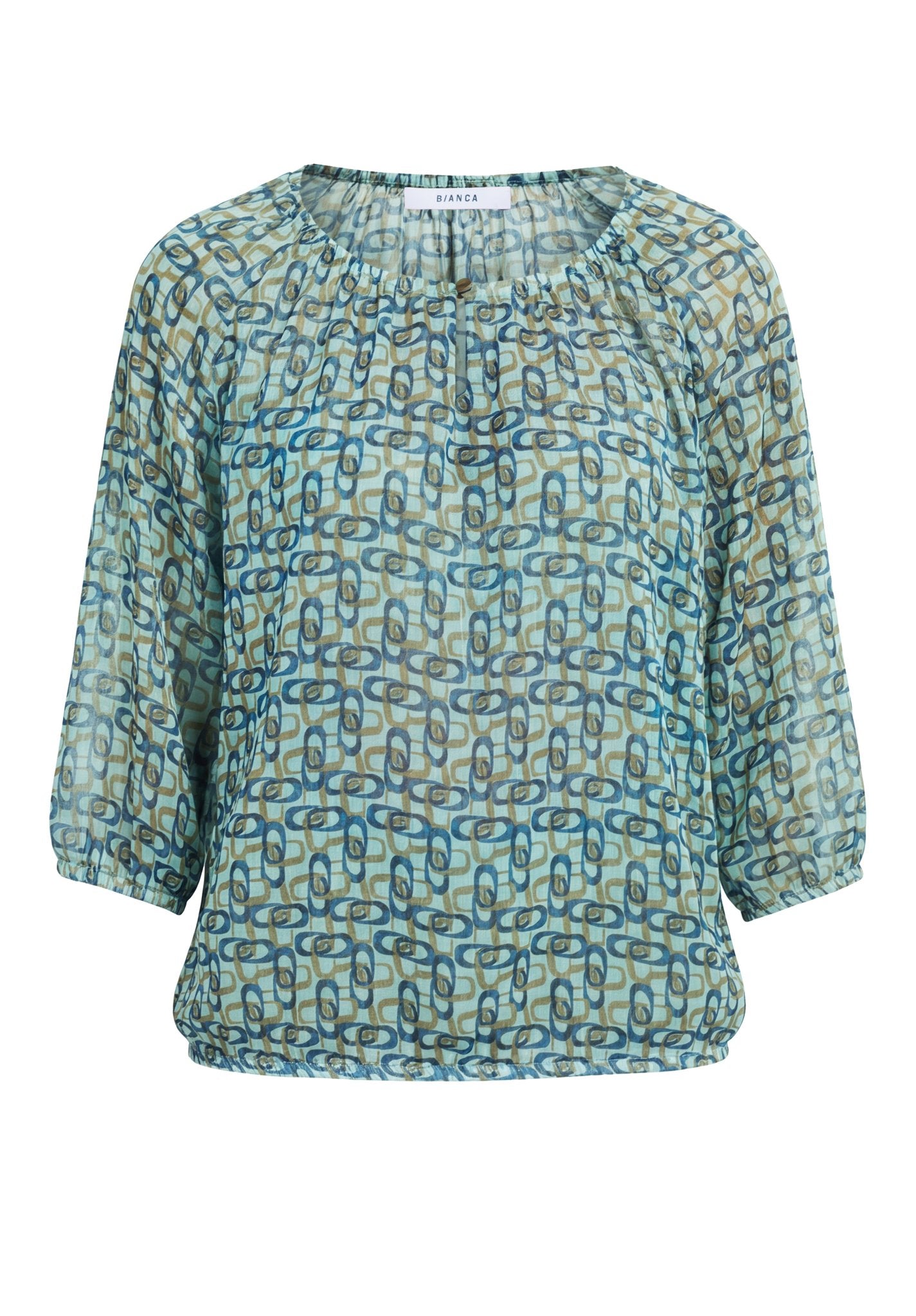 Bianca Damen Blusen Blue Mix