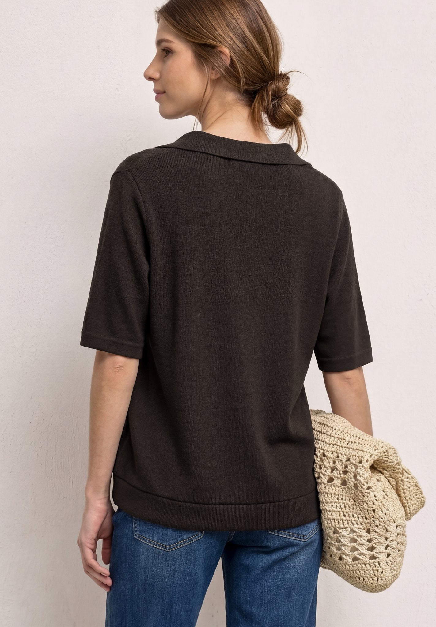 Street One Damen T-Shirts Espresso