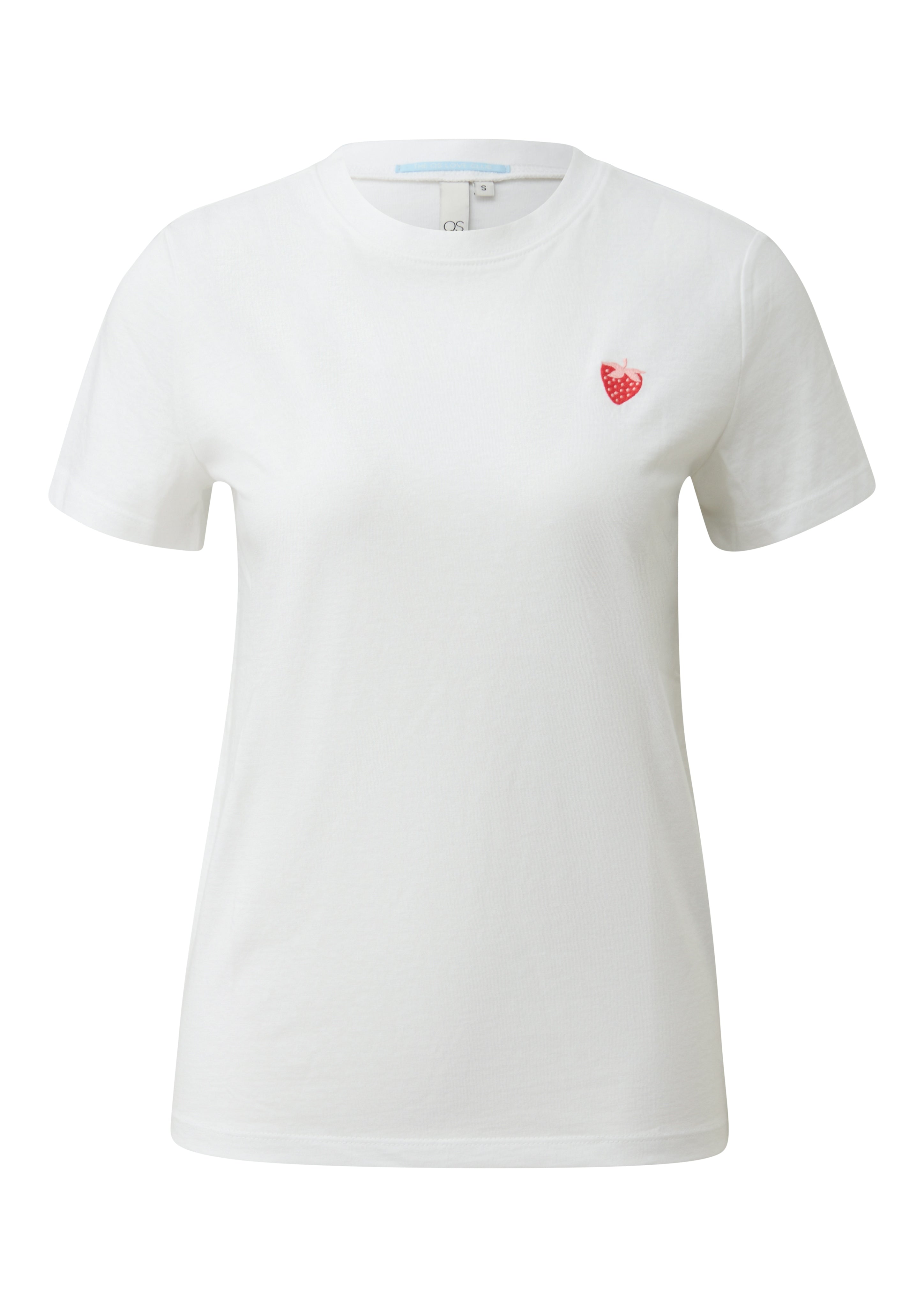 QS by S.Oliver Damen T-Shirts White