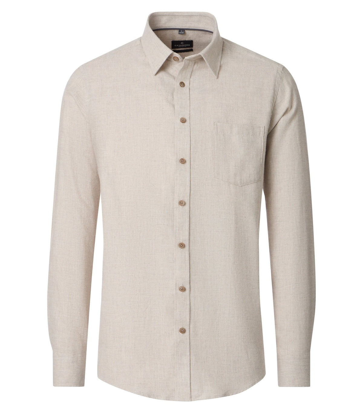 Casa Moda Herren Hemden Beige
