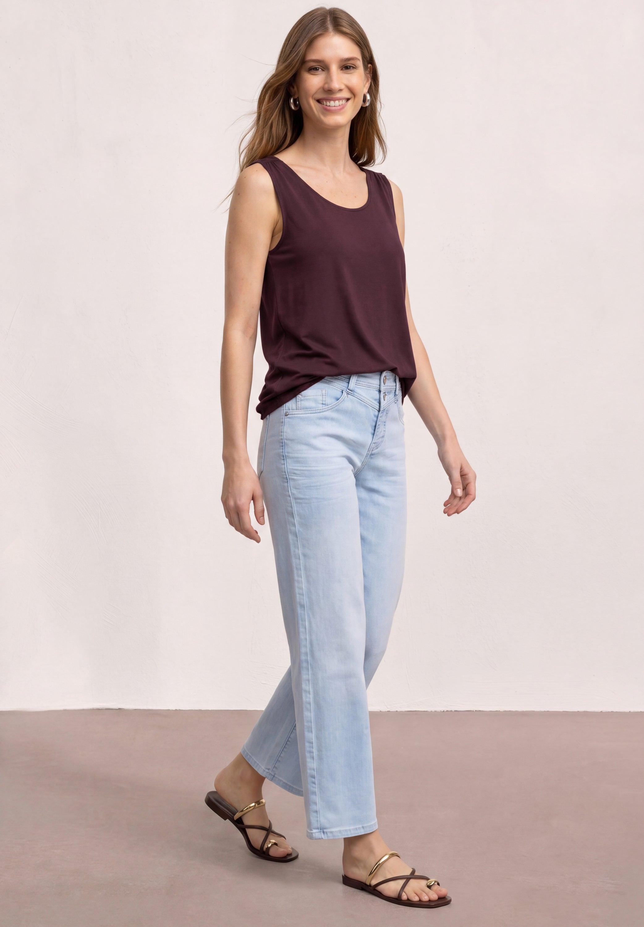 Street One Damen T-Shirts Rustic Ro