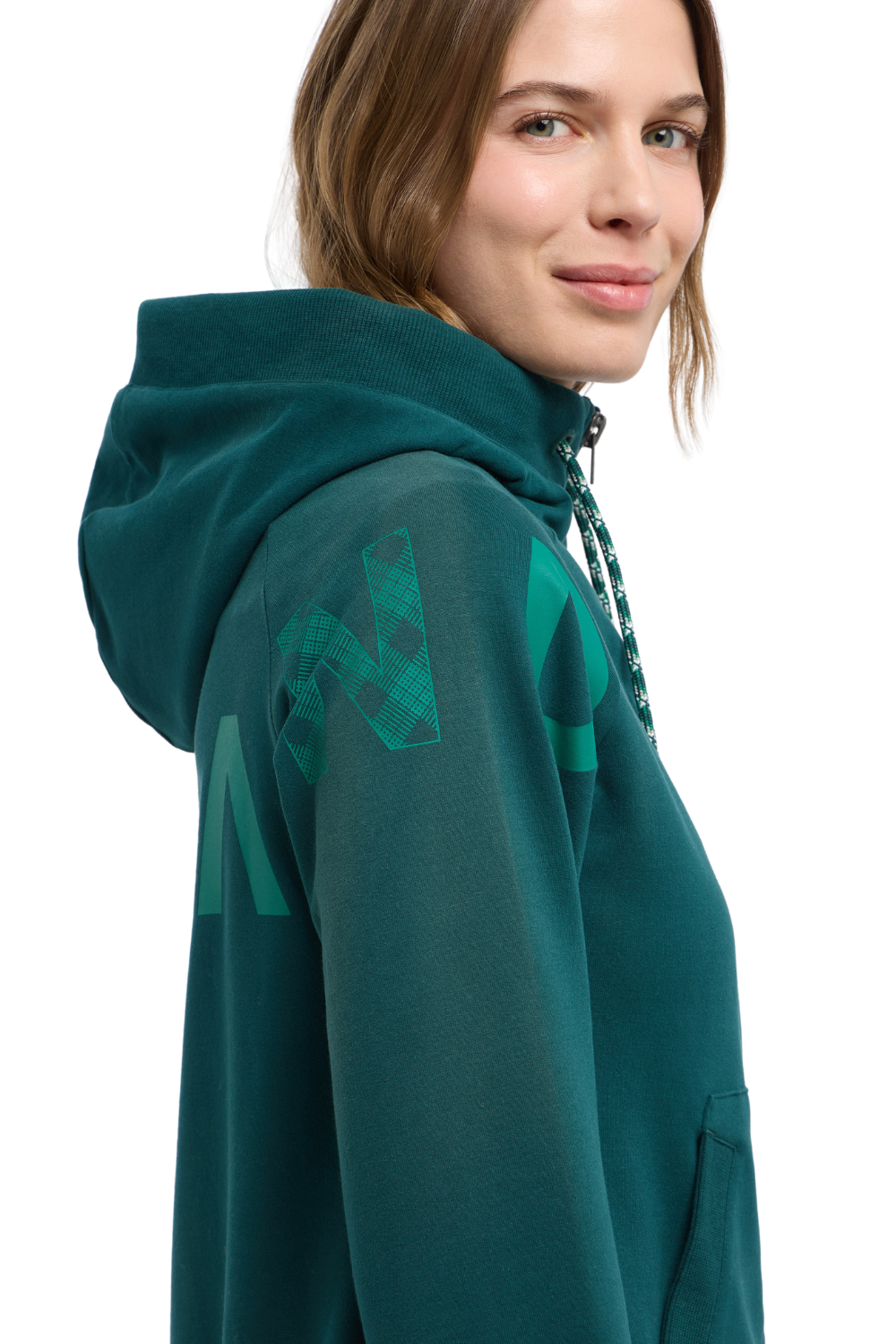 Elbsand Damen Sweatjacken Dark Ivy