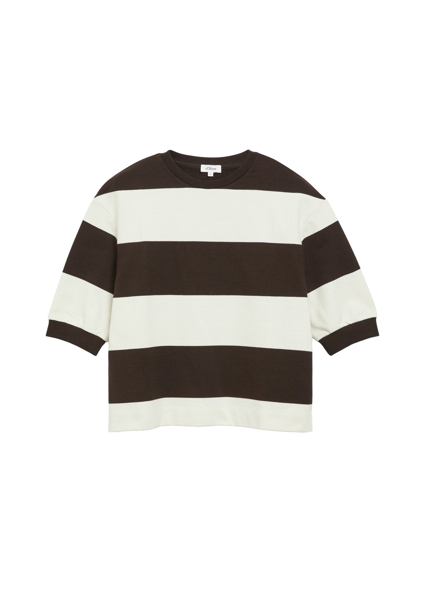 S. Oliver red Damen Sweatshirts G White
