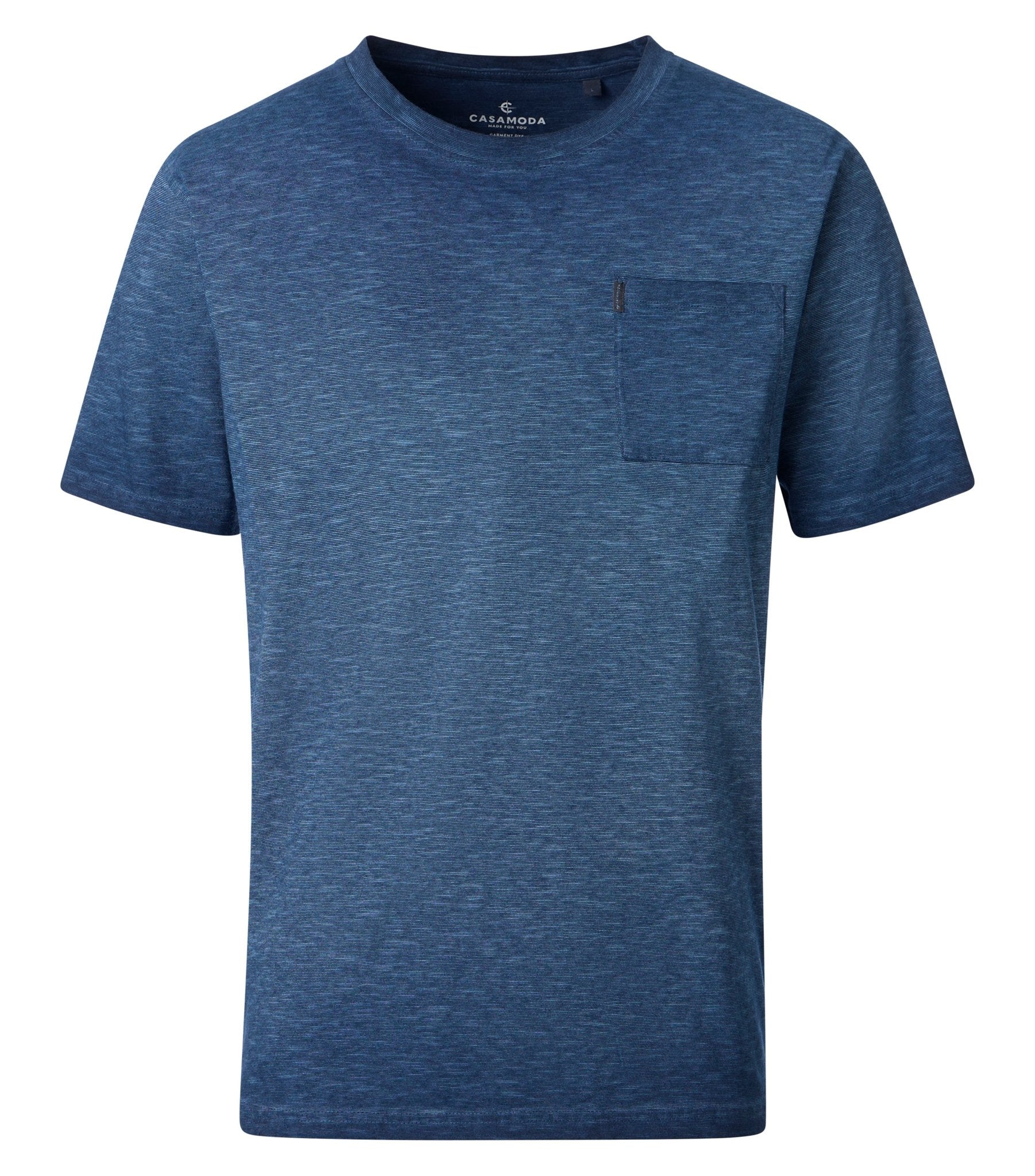 Casa Moda Herren T-Shirts kurz Blau