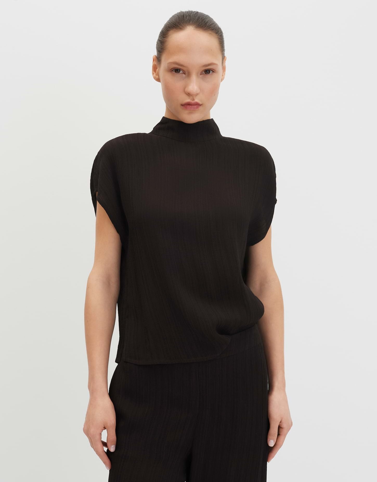 Someday Damen Blusen Dark Truffle