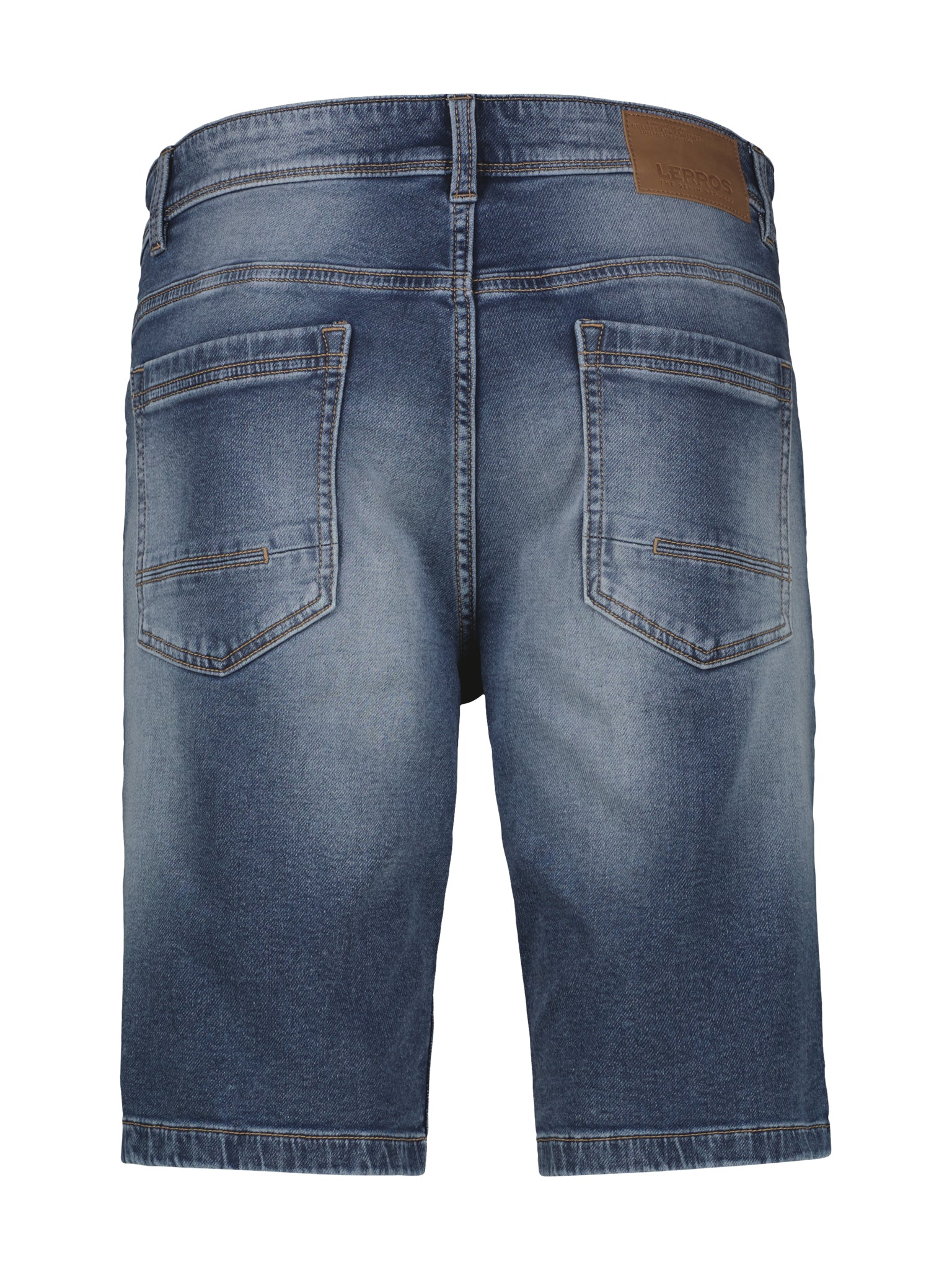 Lerros Herren Shorts Mid Blue Used W
