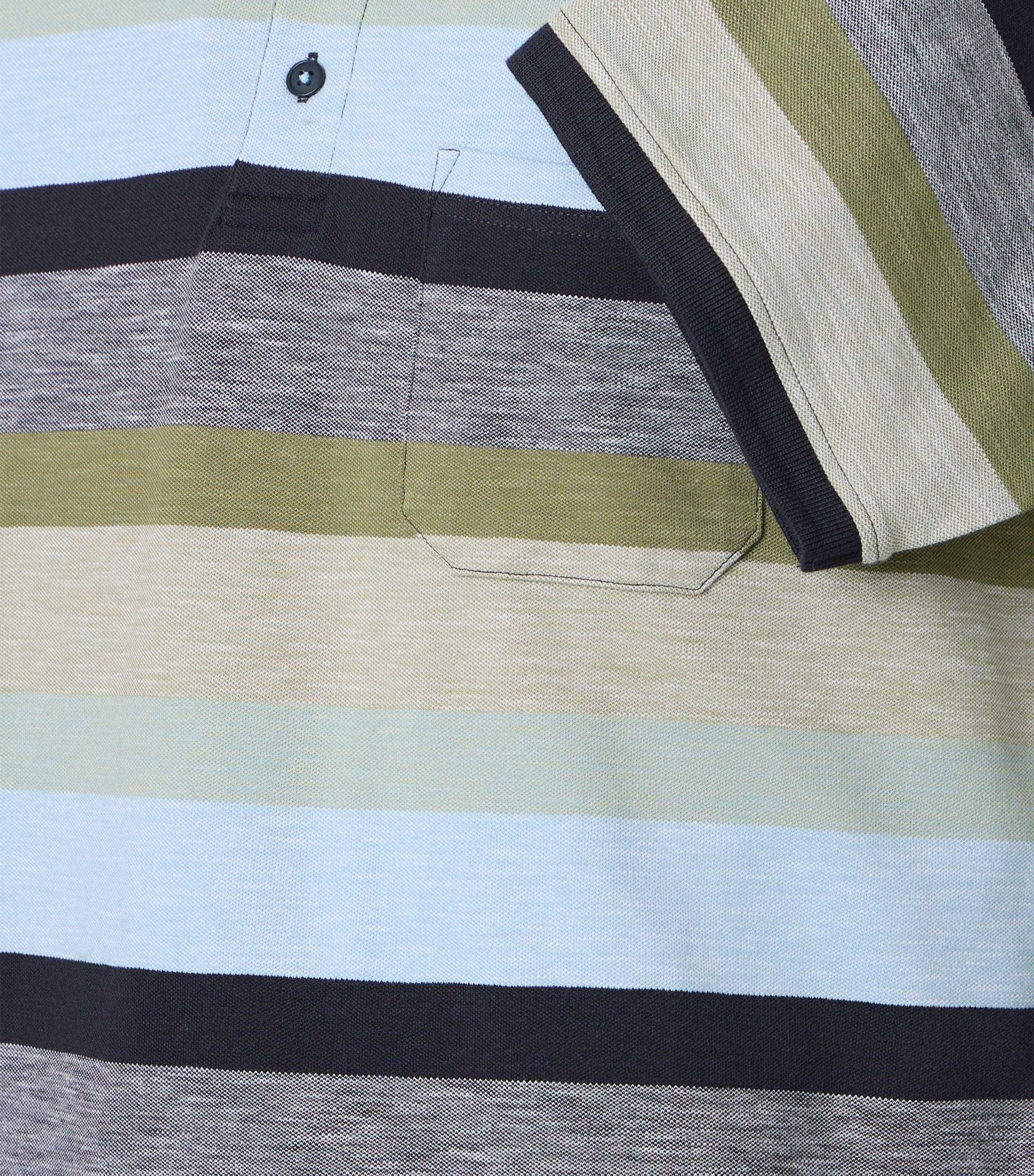 Casa Moda Herren Polo-Shirts Gruen
