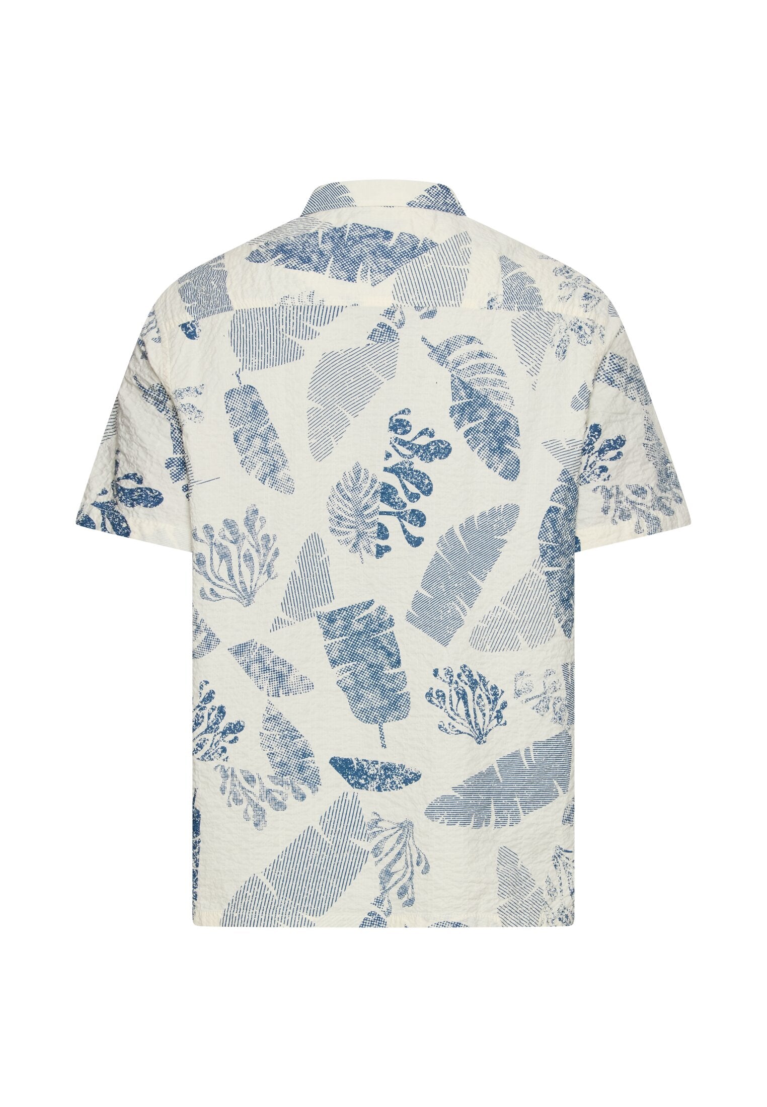 Camel active Herren Hemden kurz Indigo Blue