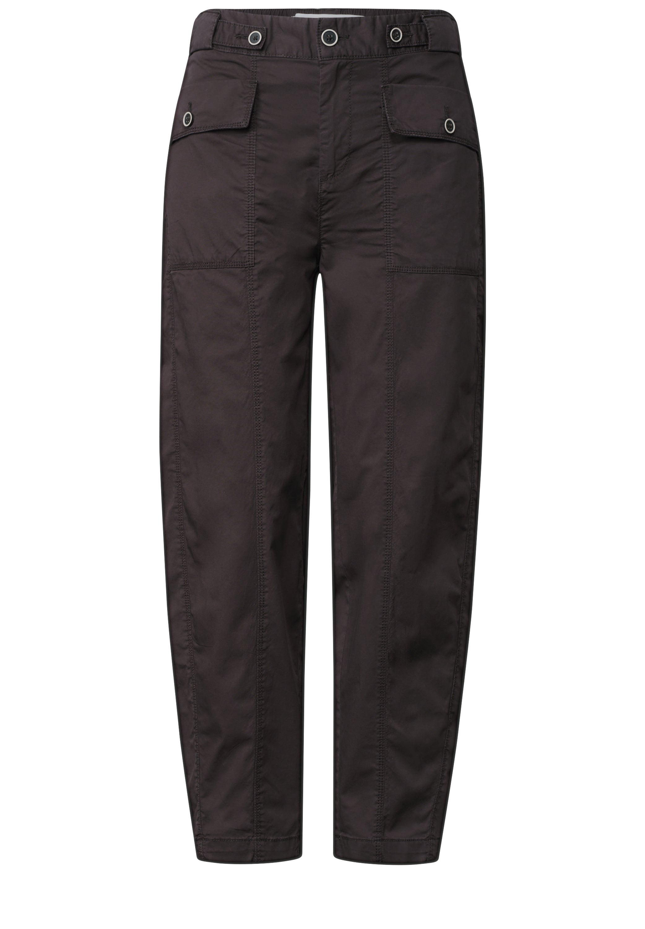 Street One Damen Hosen Black Cof