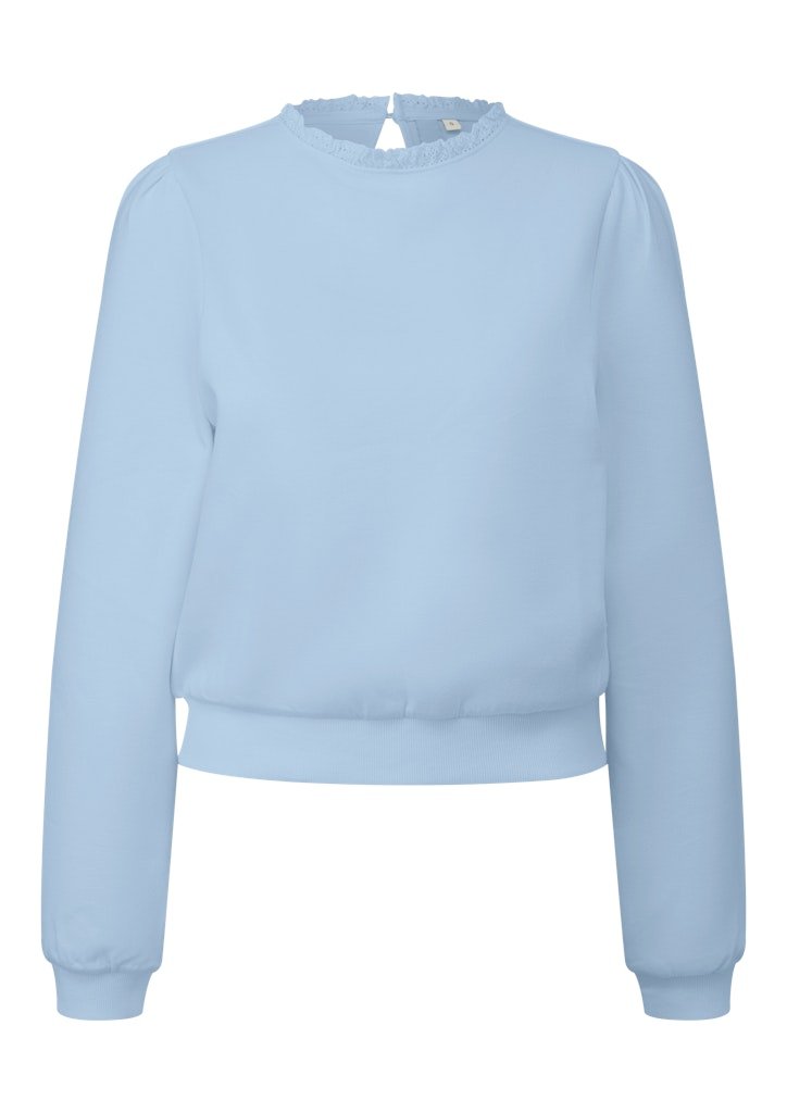 QS by S.Oliver Damen Sweatshirts Blue
