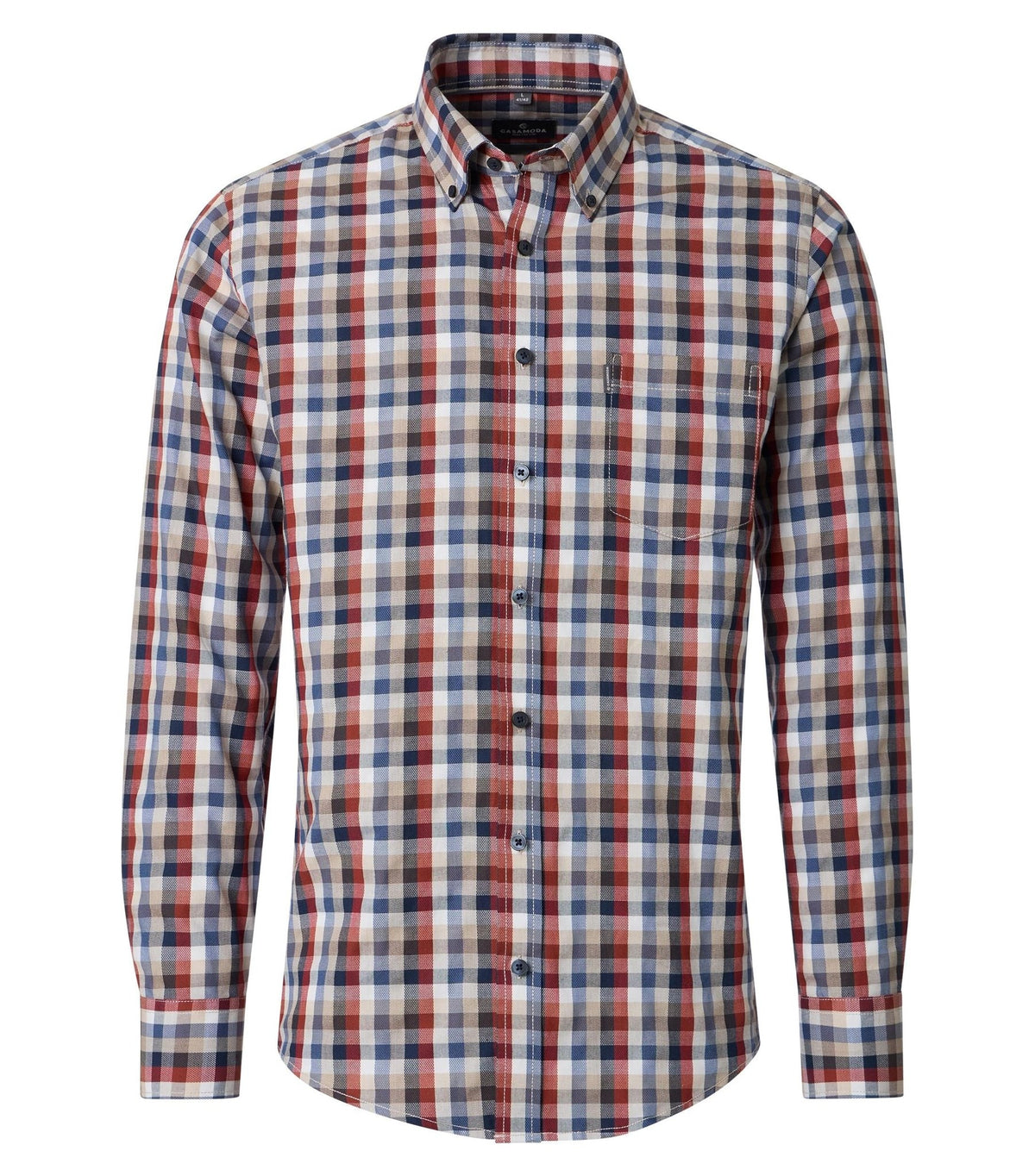 Casa Moda Herren Hemden Orange