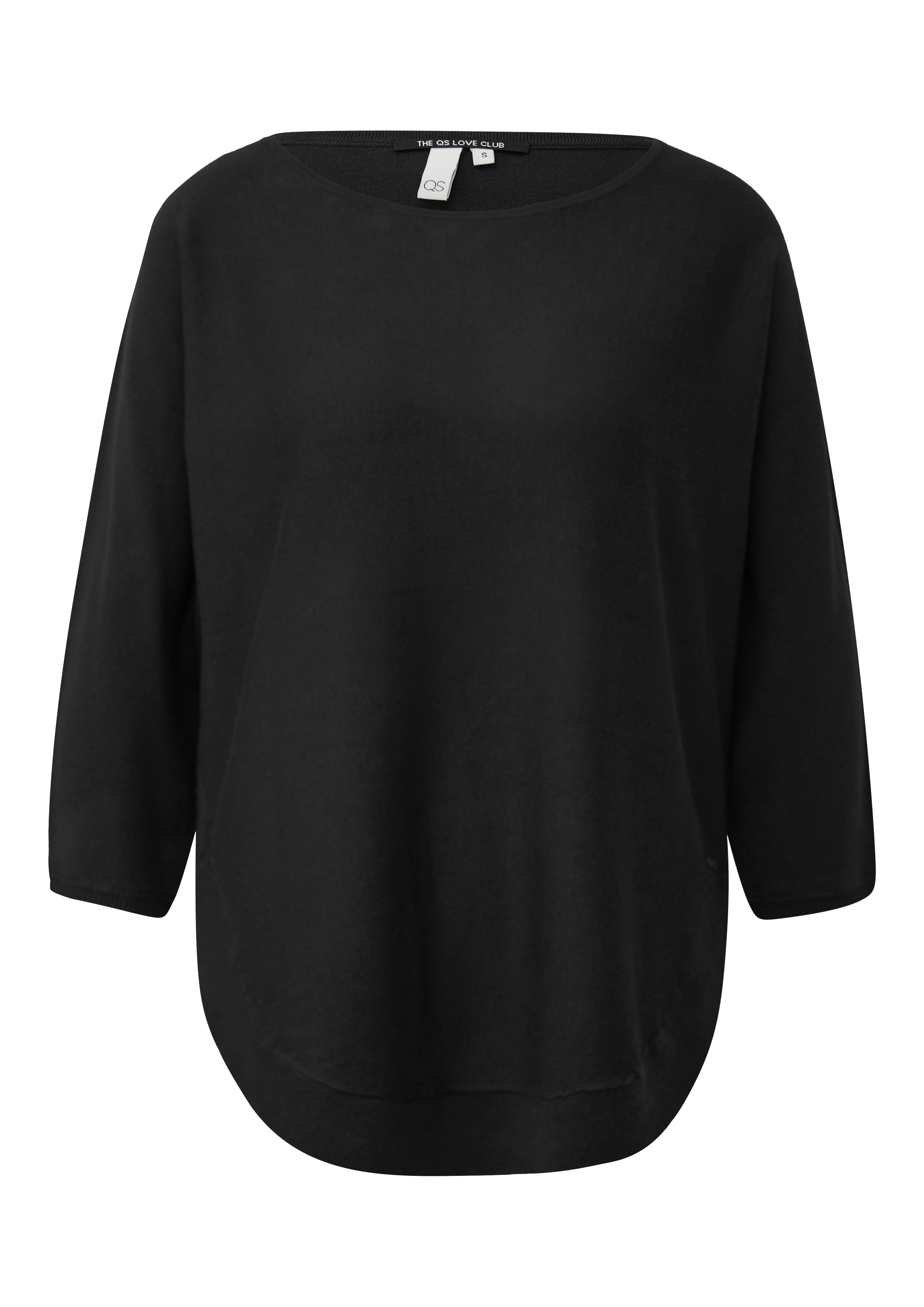 QS by S.Oliver Damen Pullover Grey/Black