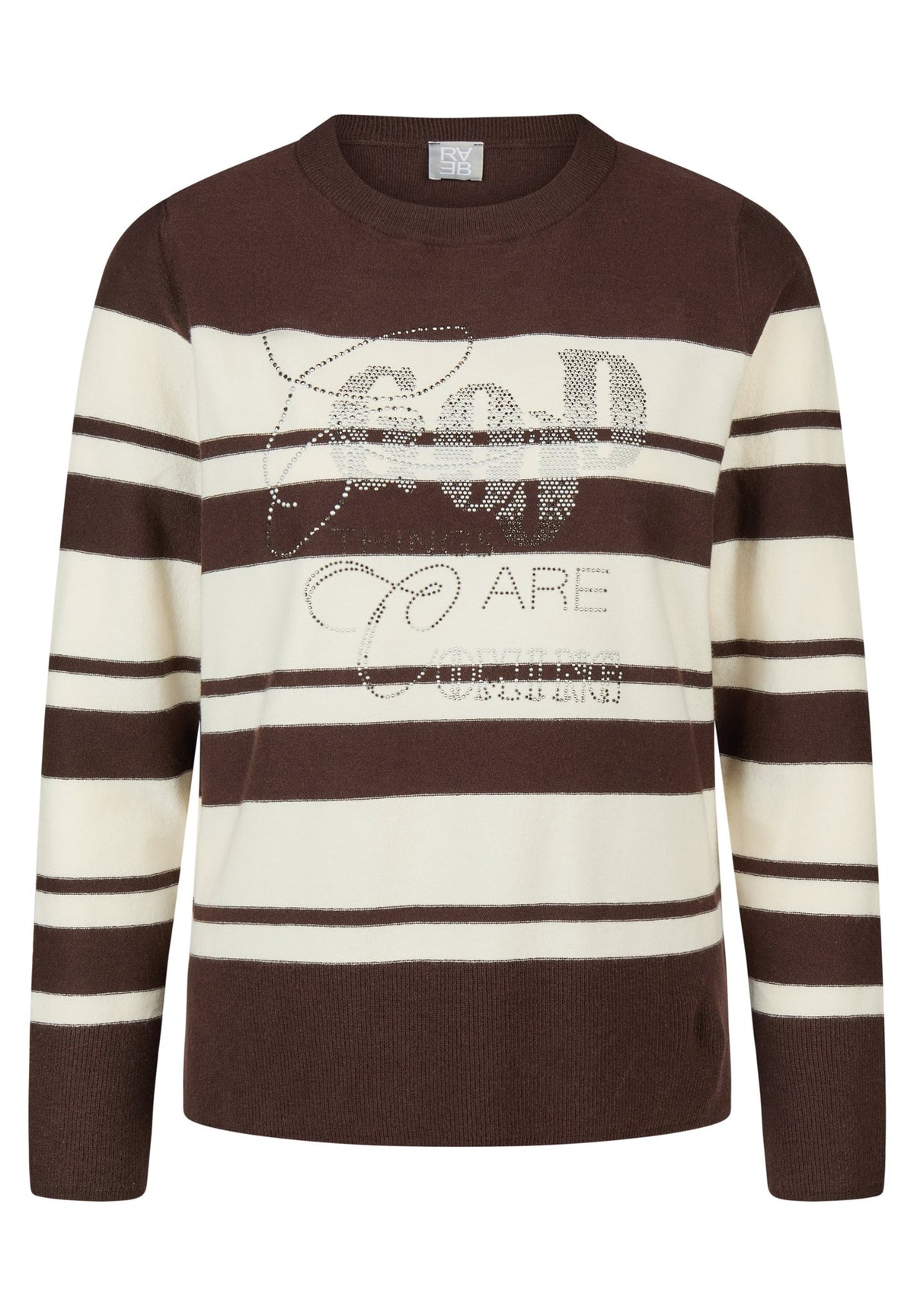 Rabe Damen Pullover Mokka