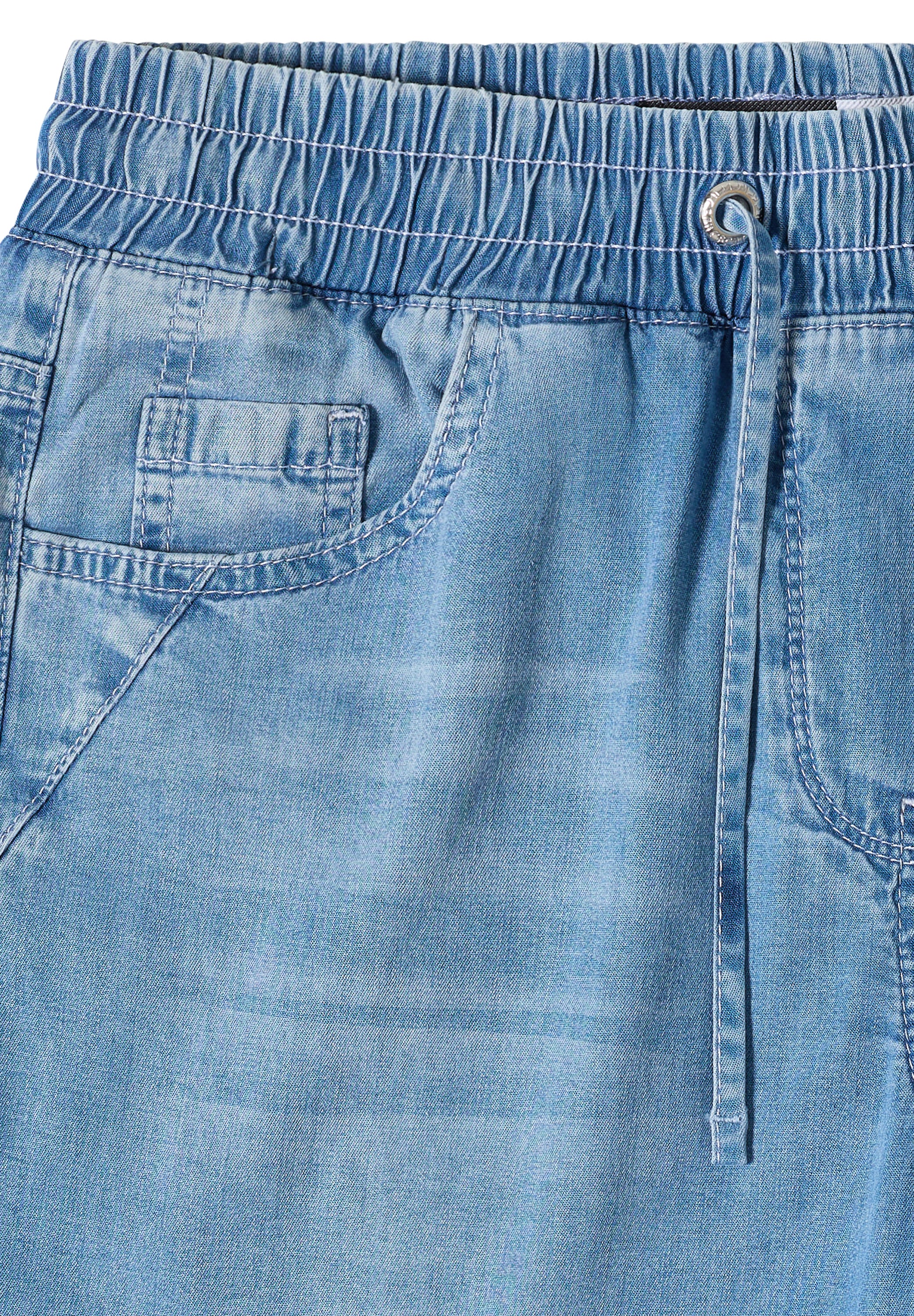 Cecil Damen Hosen Light Blu