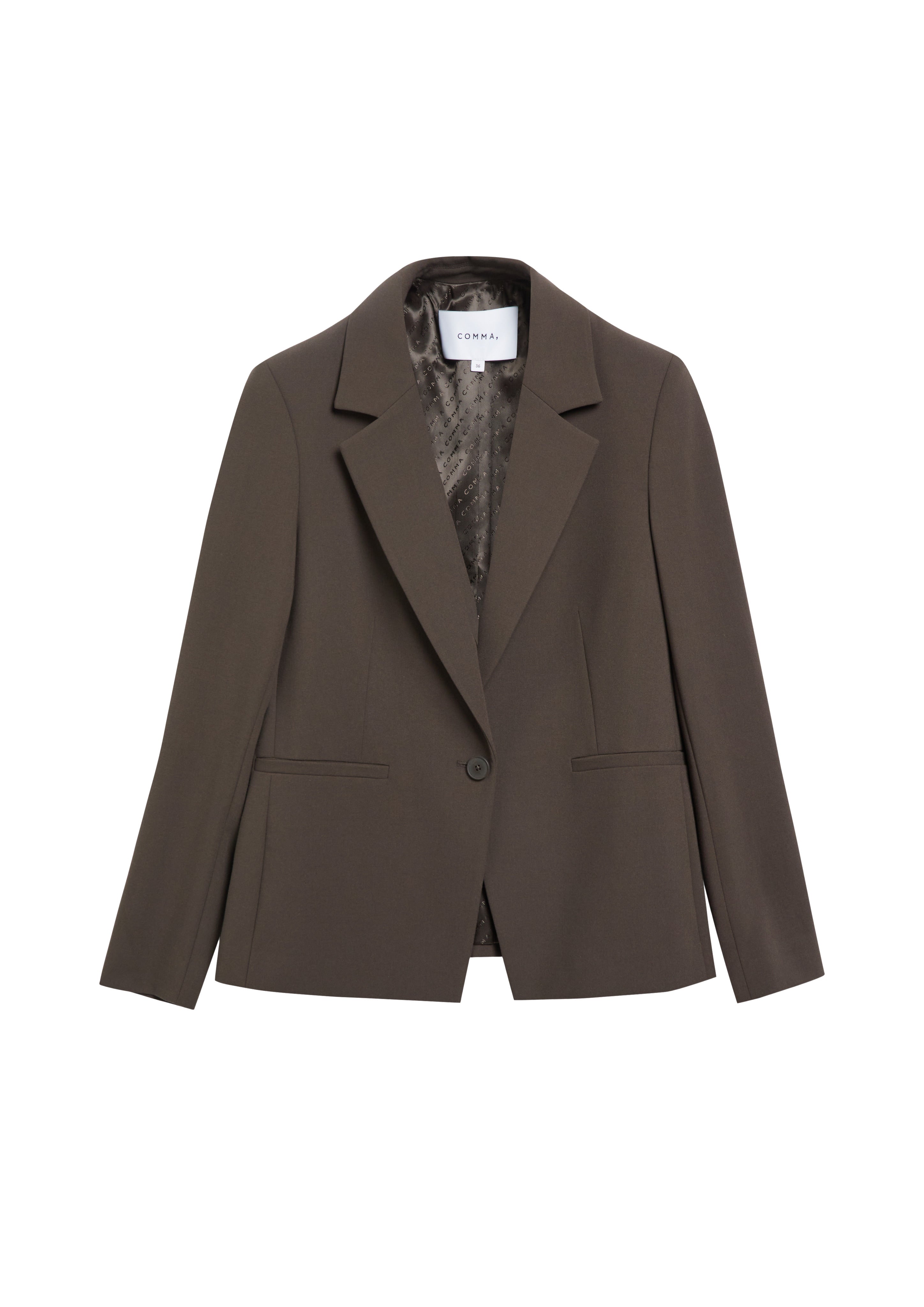 Comma Damen Blazer Brown