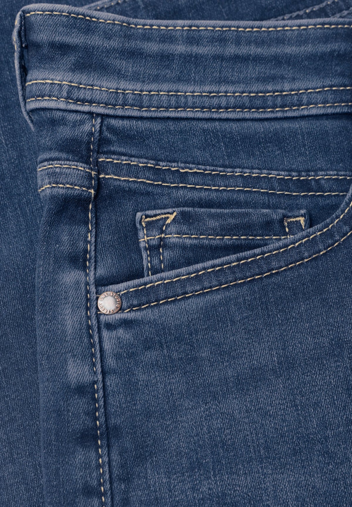 Street One Studio Damen Hosen Dark Blue