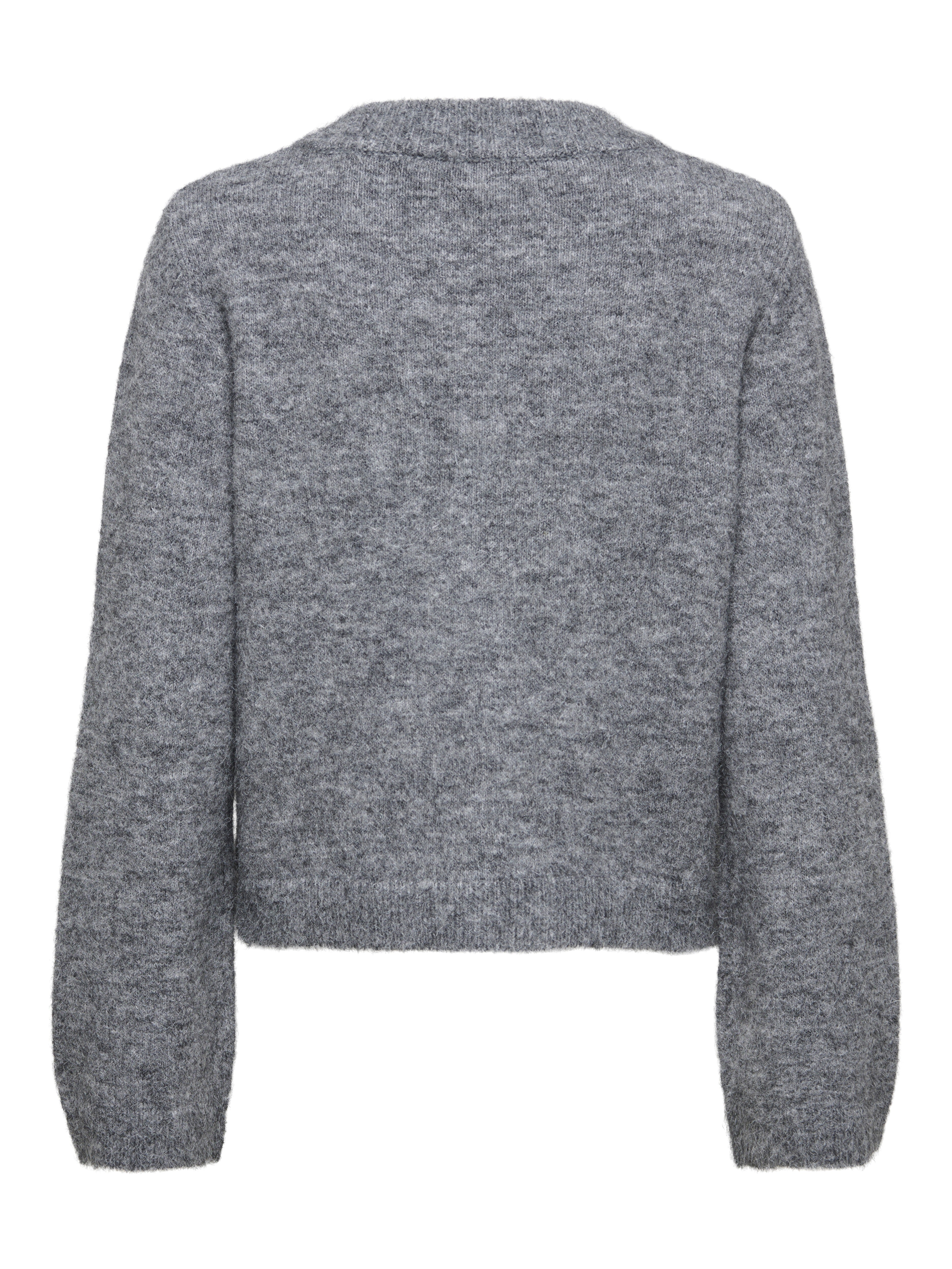 Only Damen Strickjacken Medium Grey Mel