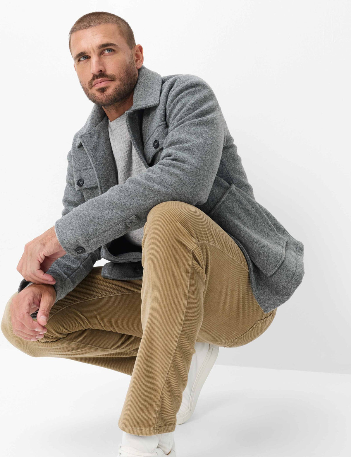 Brax Herren Hosen Ivory