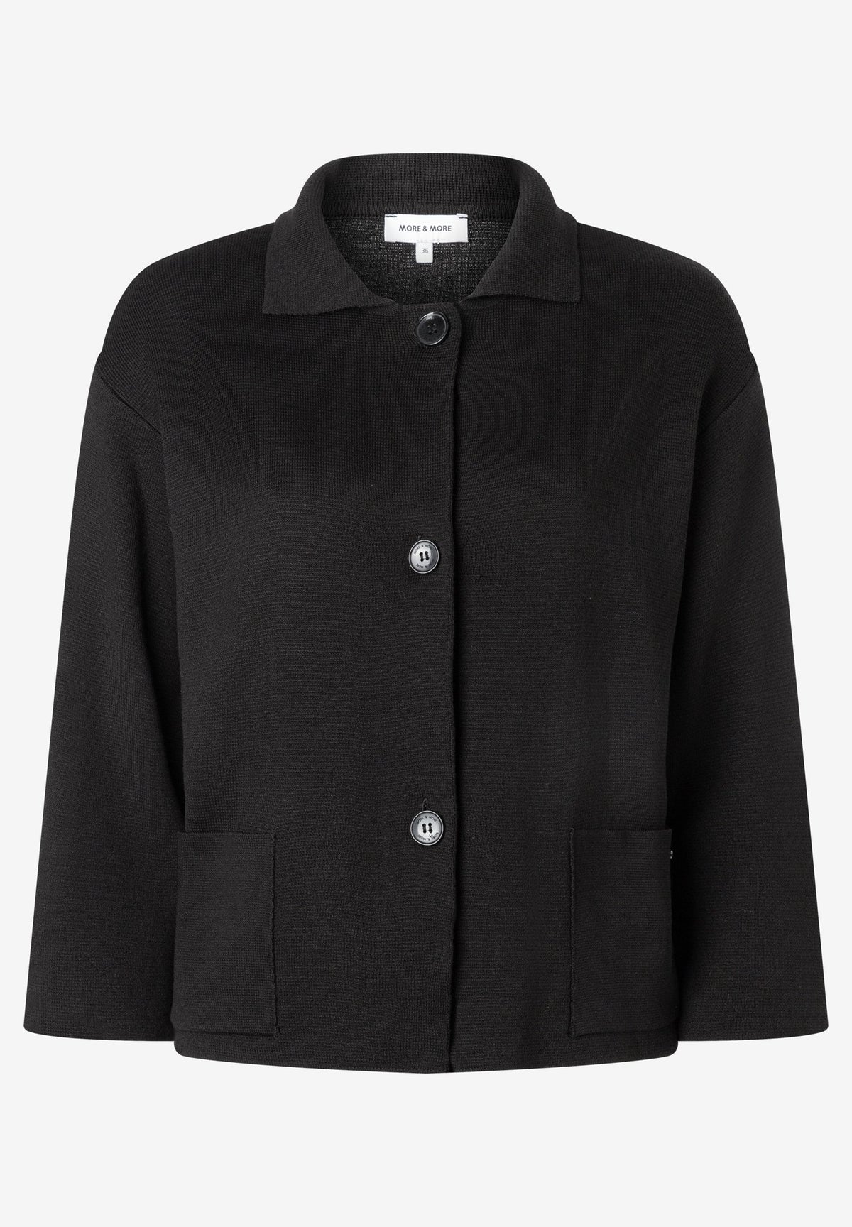 More & More Damen Strickjacken Black