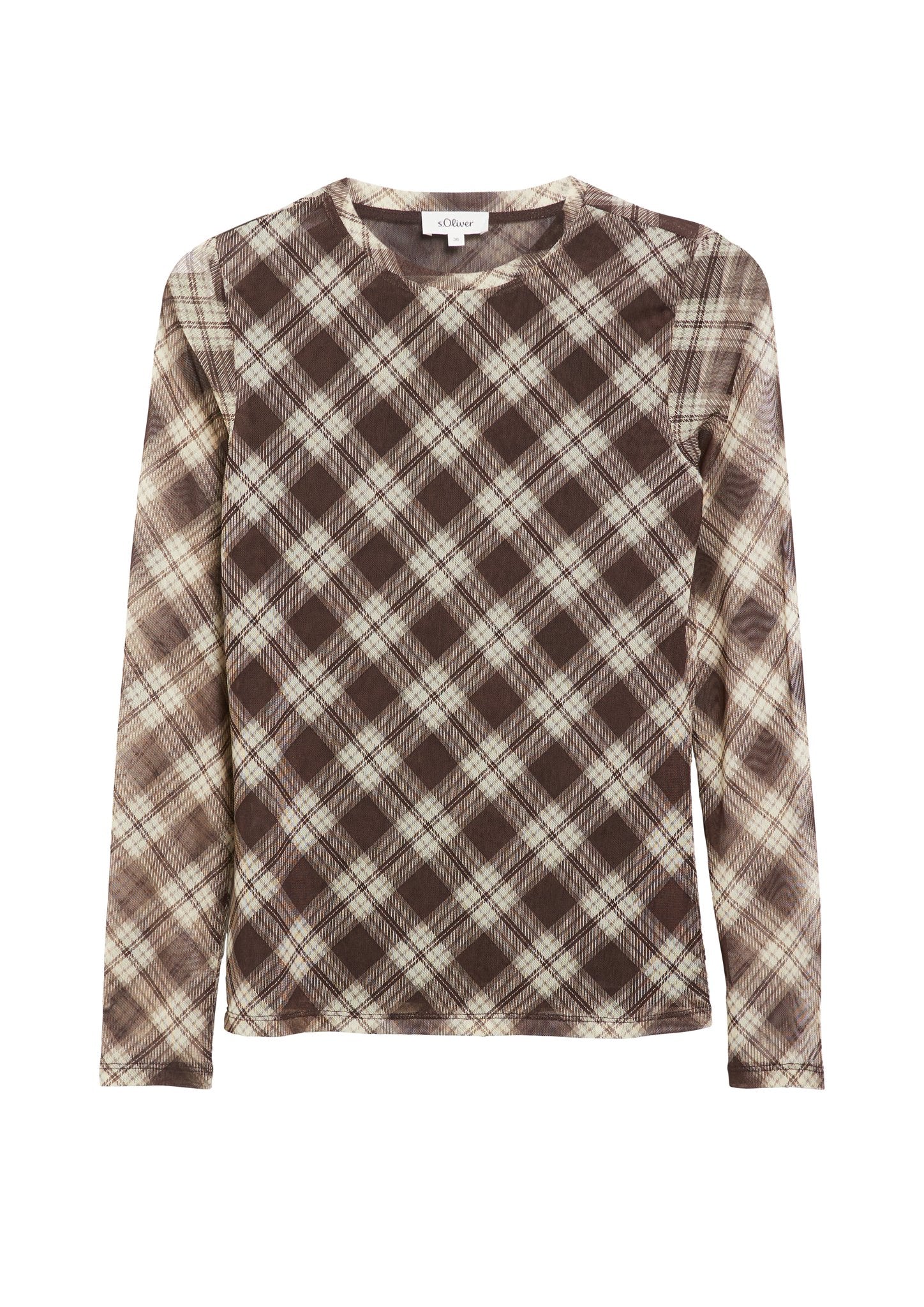S. Oliver red Damen T-Shirts N Brown