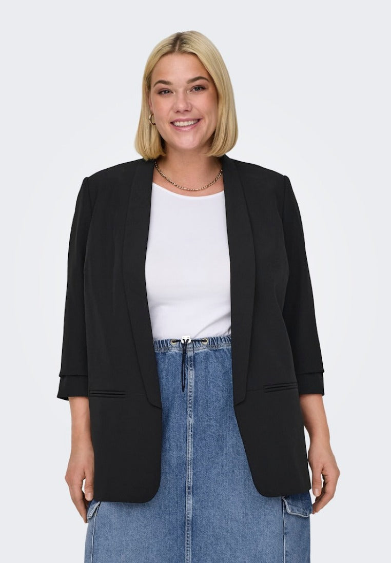 Only Caramkoma Damen Blazer Black