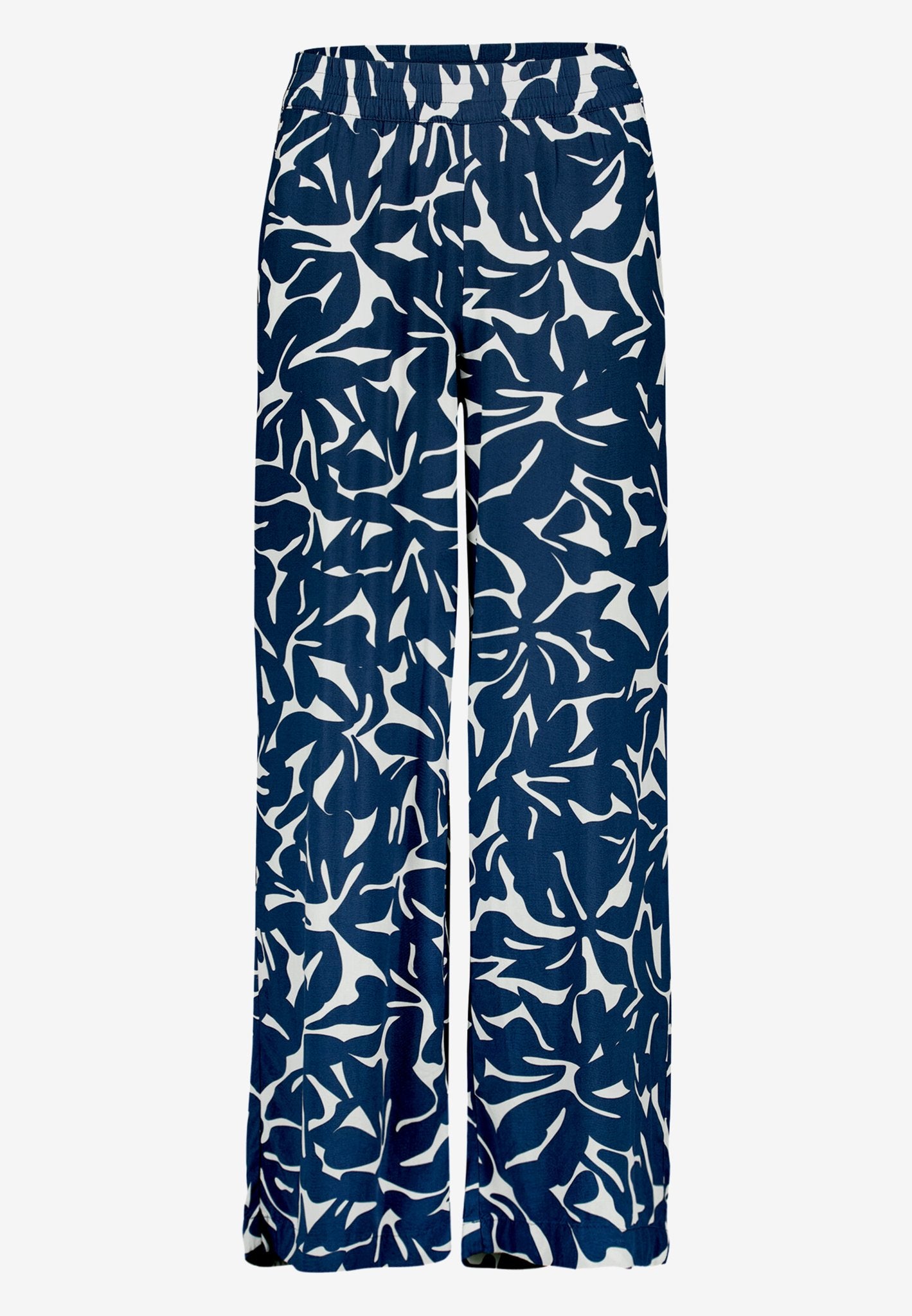 Zero Damen Hosen Blue/Cream