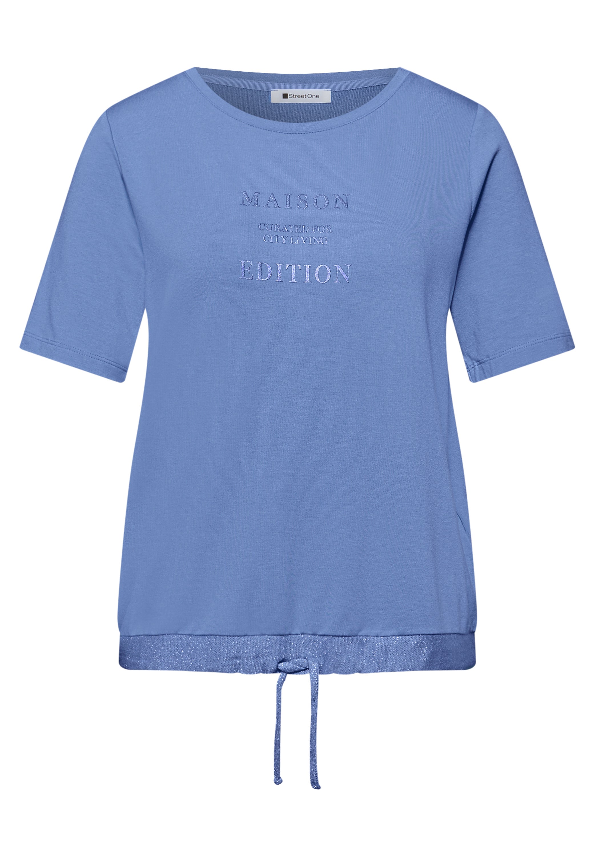 Street One Damen T-Shirts Bonnet Bl