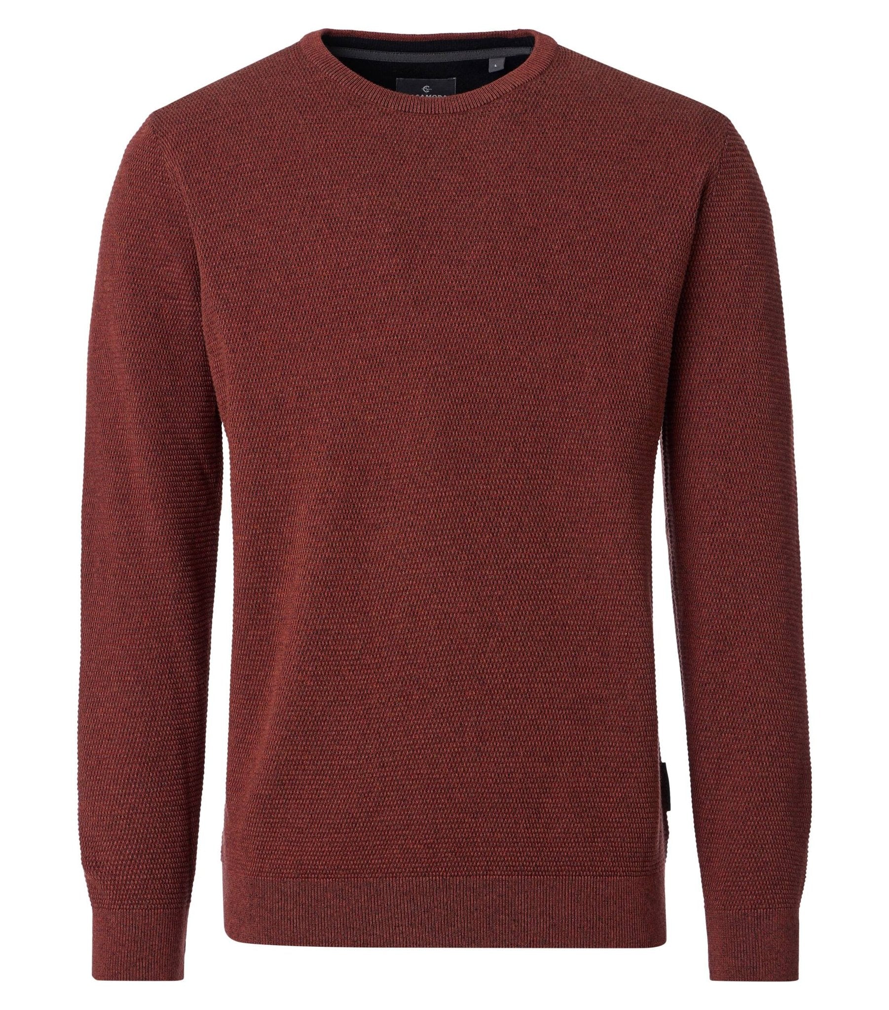 Casa Moda Herren Pullover Orange