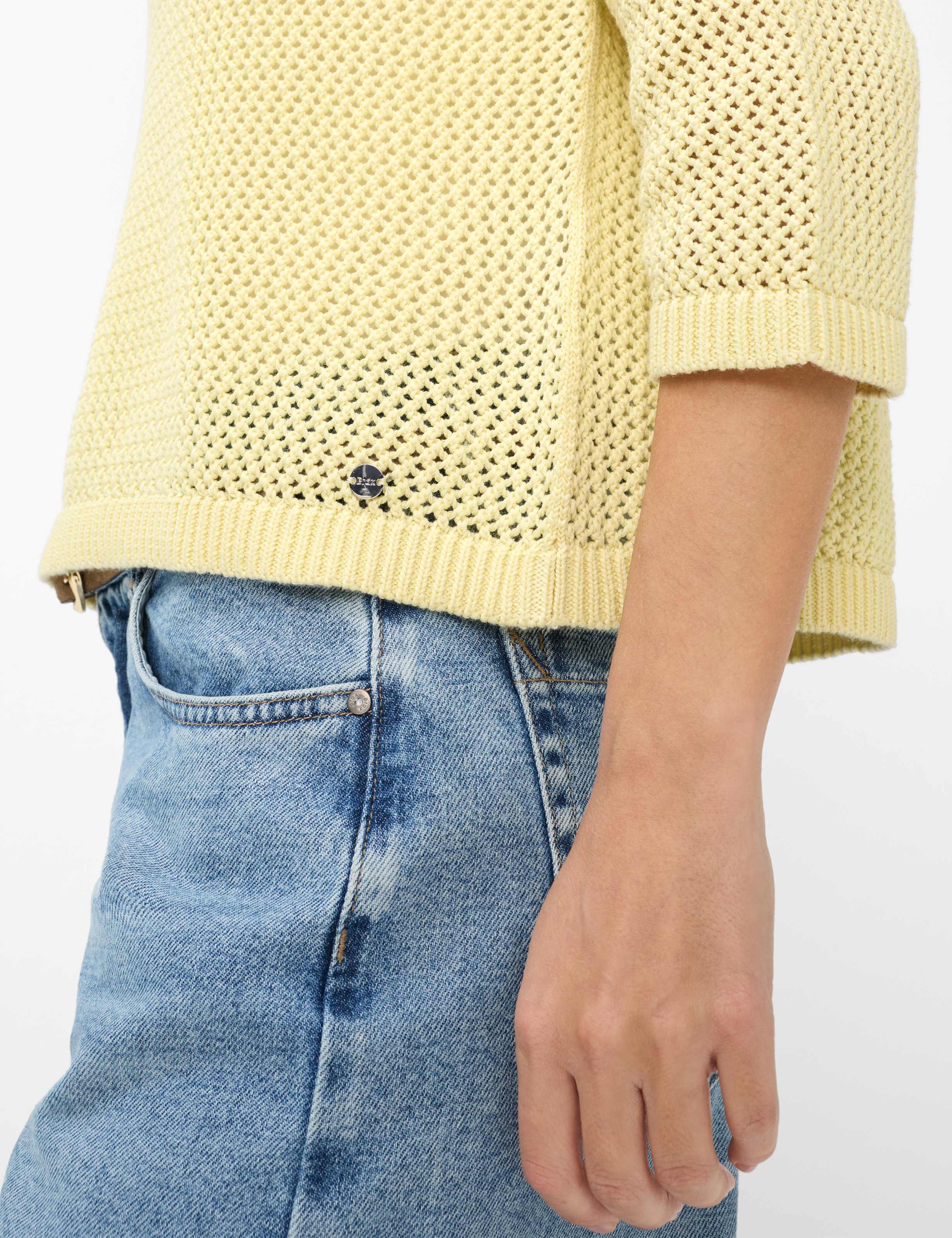 Brax Damen Pullover Limoncello