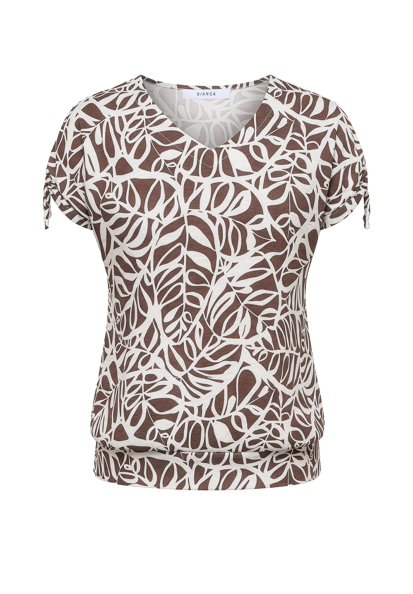 Bianca Damen T-Shirts Brown Mix