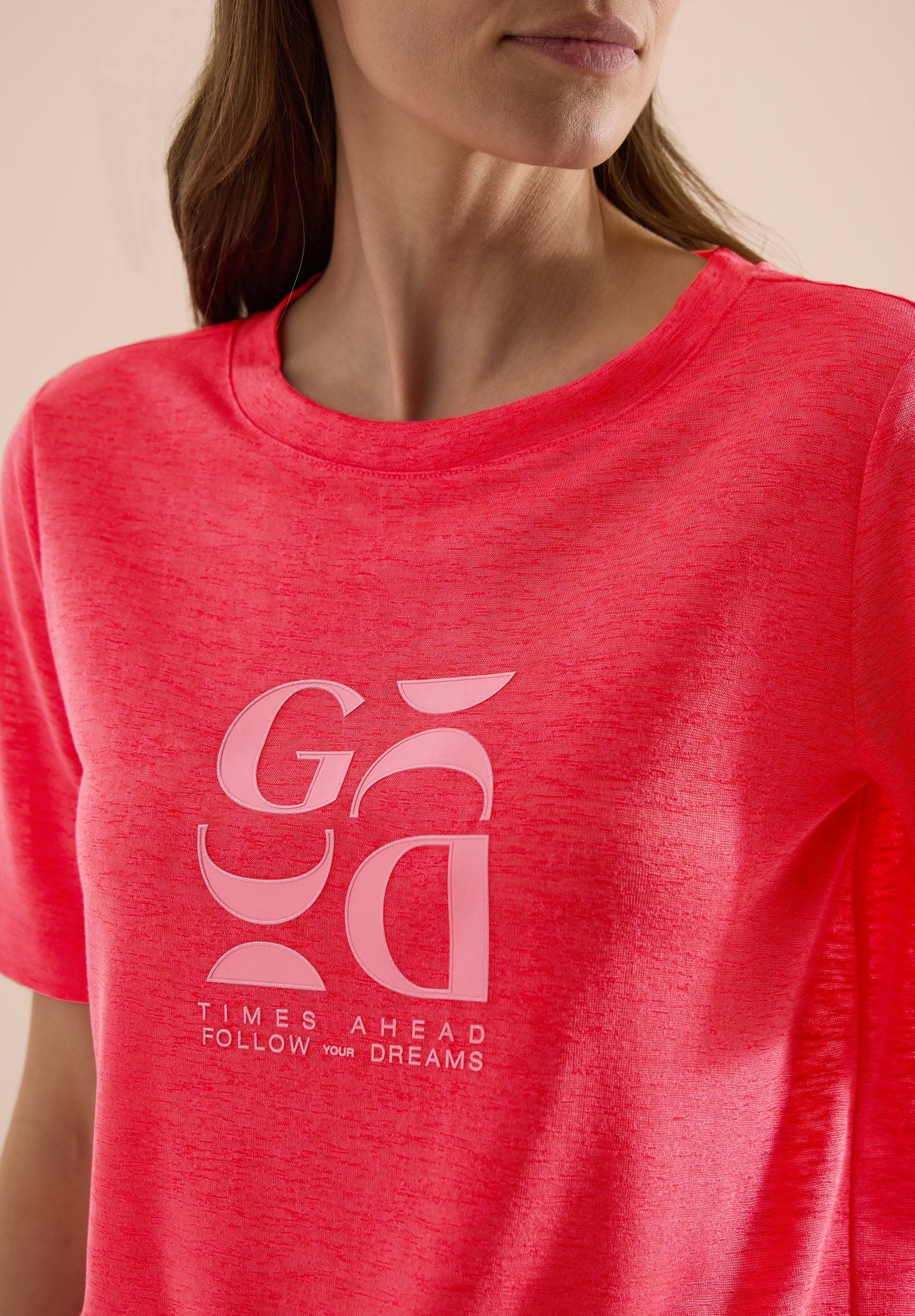Cecil Damen T-Shirts Fresh Red