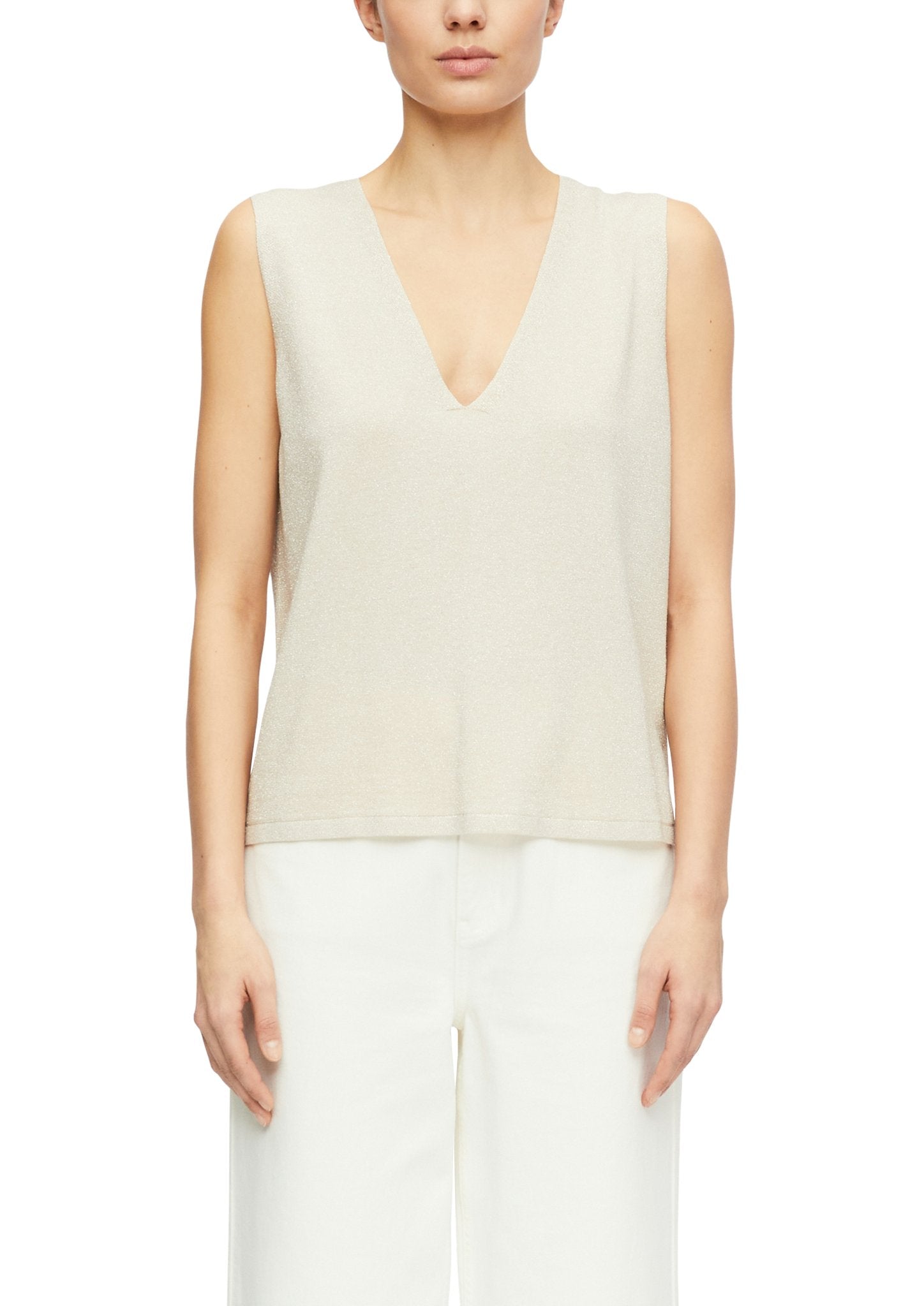 Comma Damen Pullover Grey/Black