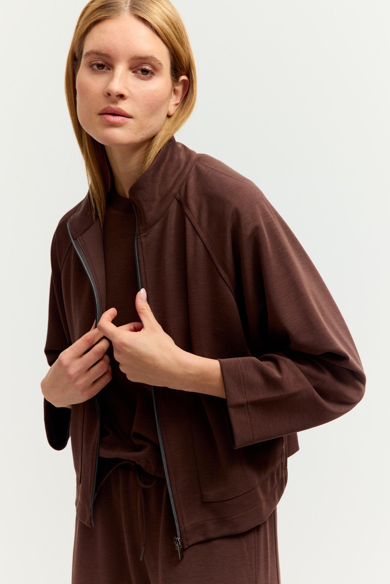 Fashion People Damen Strickjacken Wood