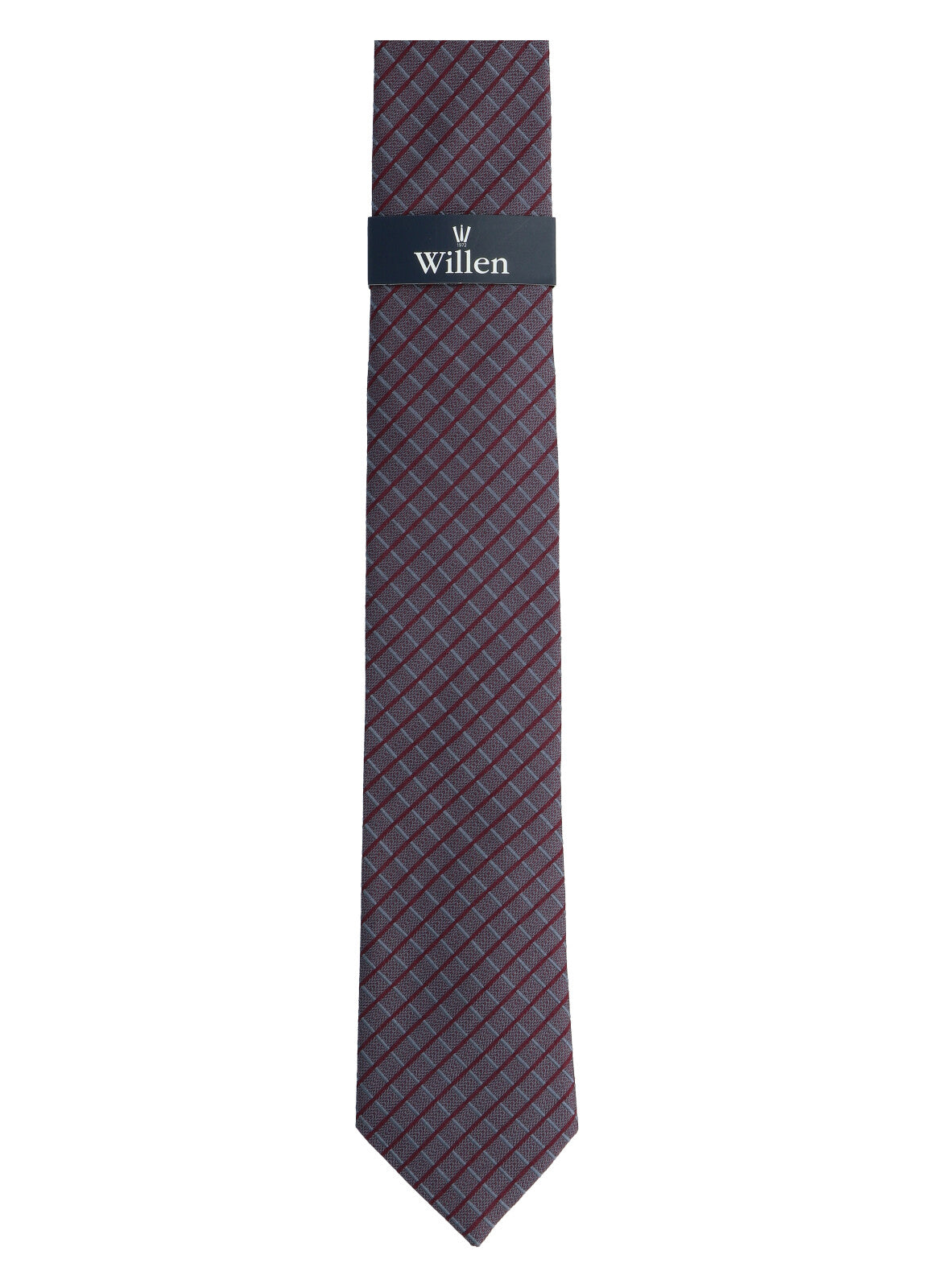 Willen Herren Krawatten & Schleifen Dunkelbordeaux