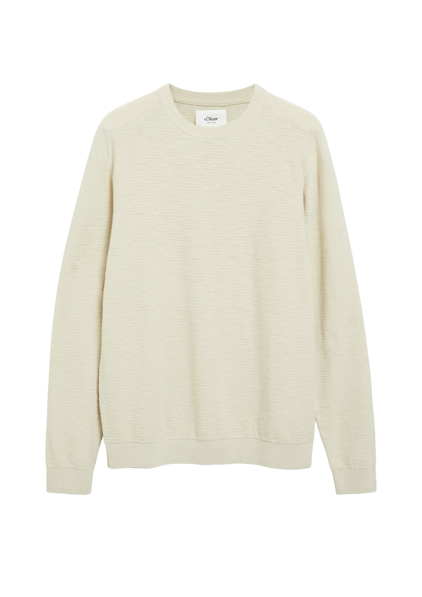 S. Oliver red Herren Pullover Grey/Black