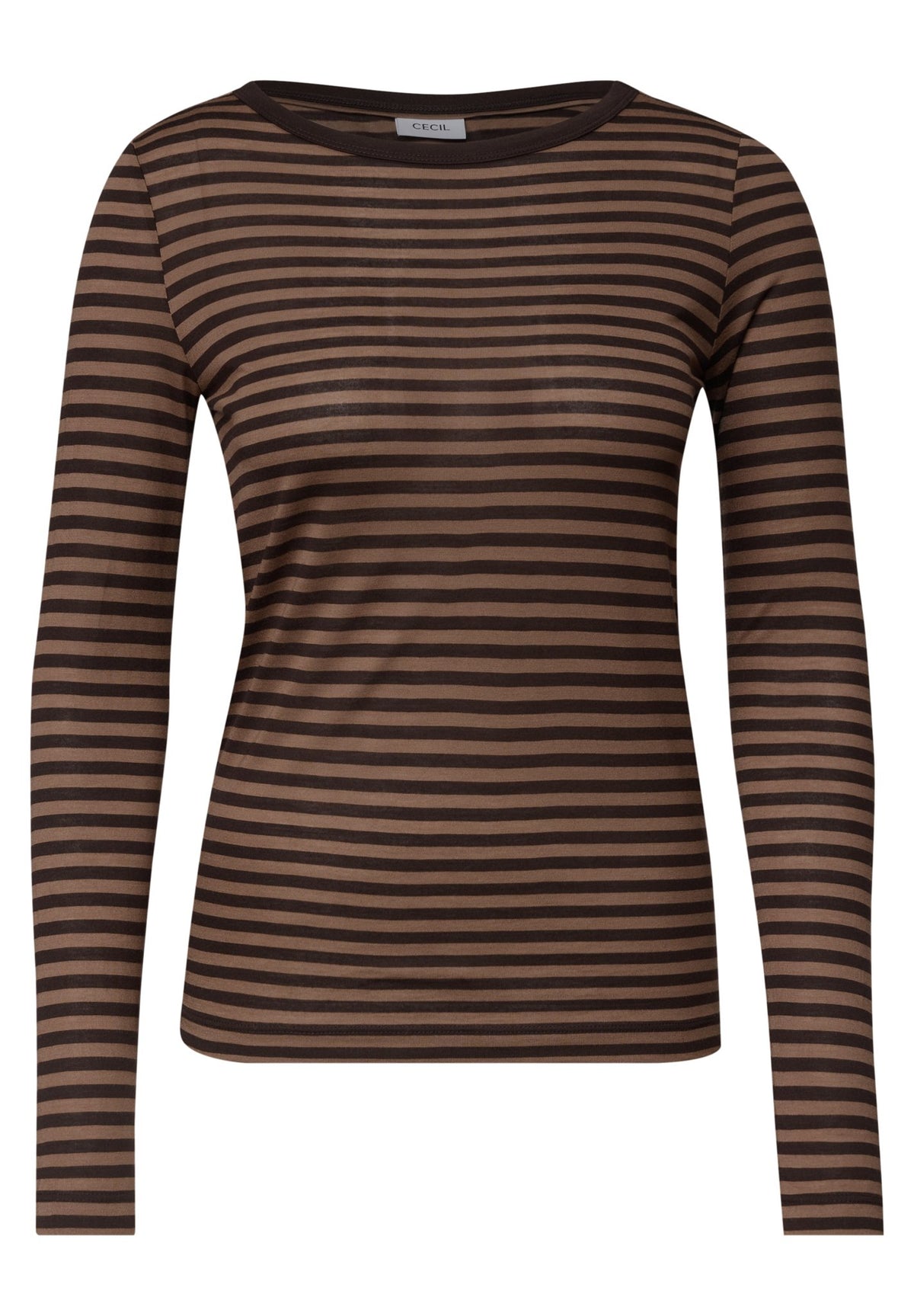 Cecil Damen T-Shirts Truffle B