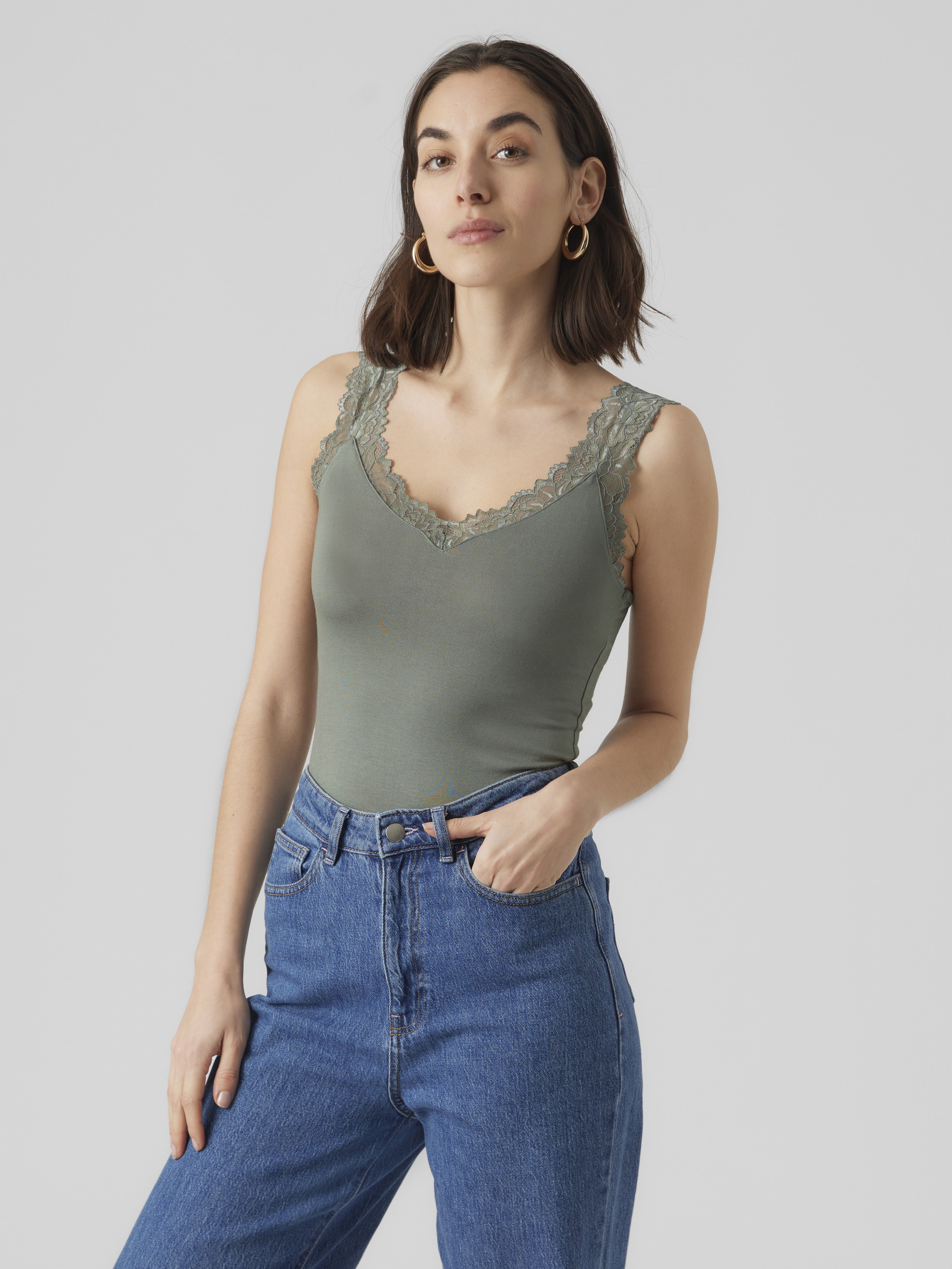Vero Moda Damen T-Shirts Laurel Wreath