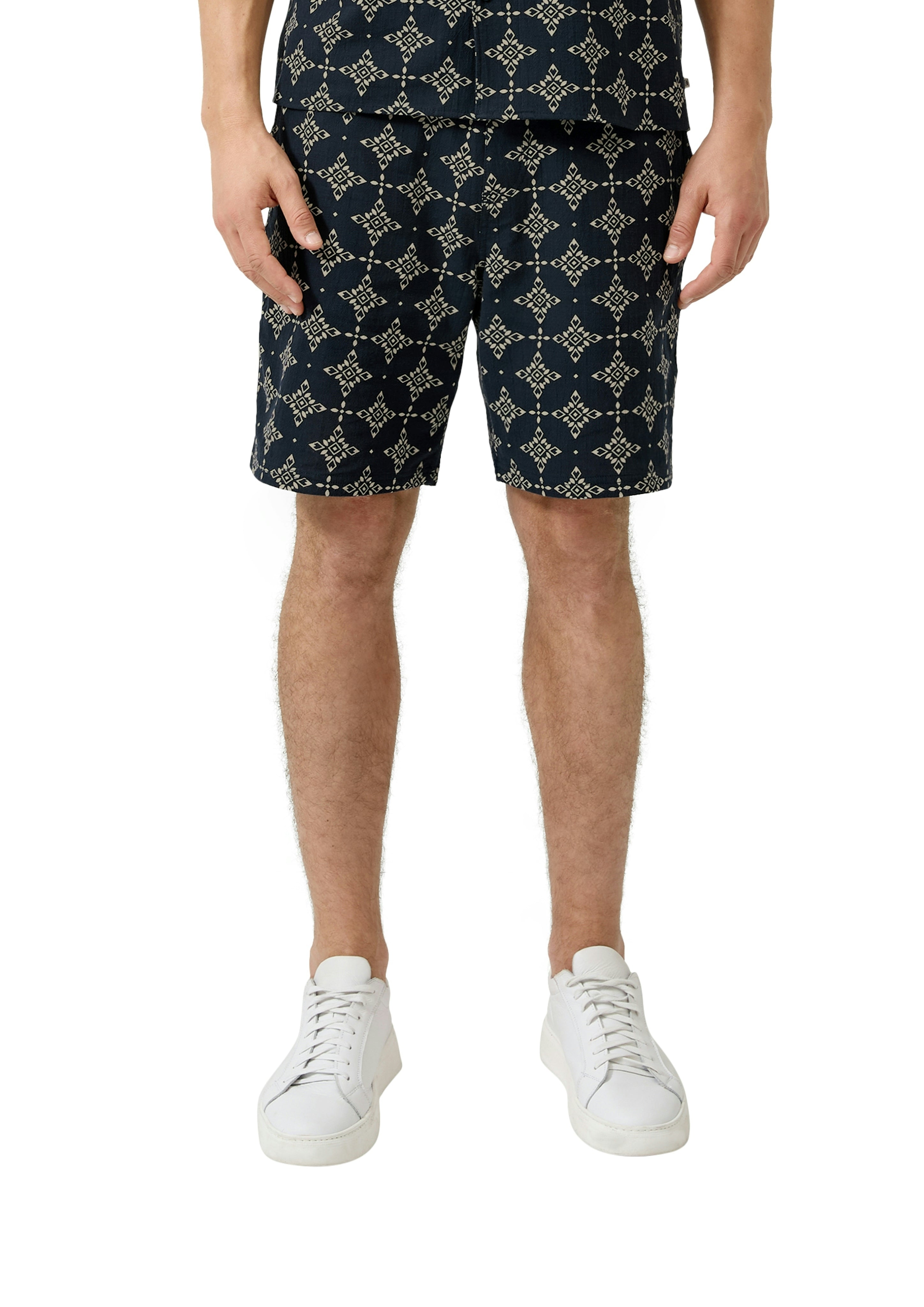 S. Oliver red Herren Shorts Blue