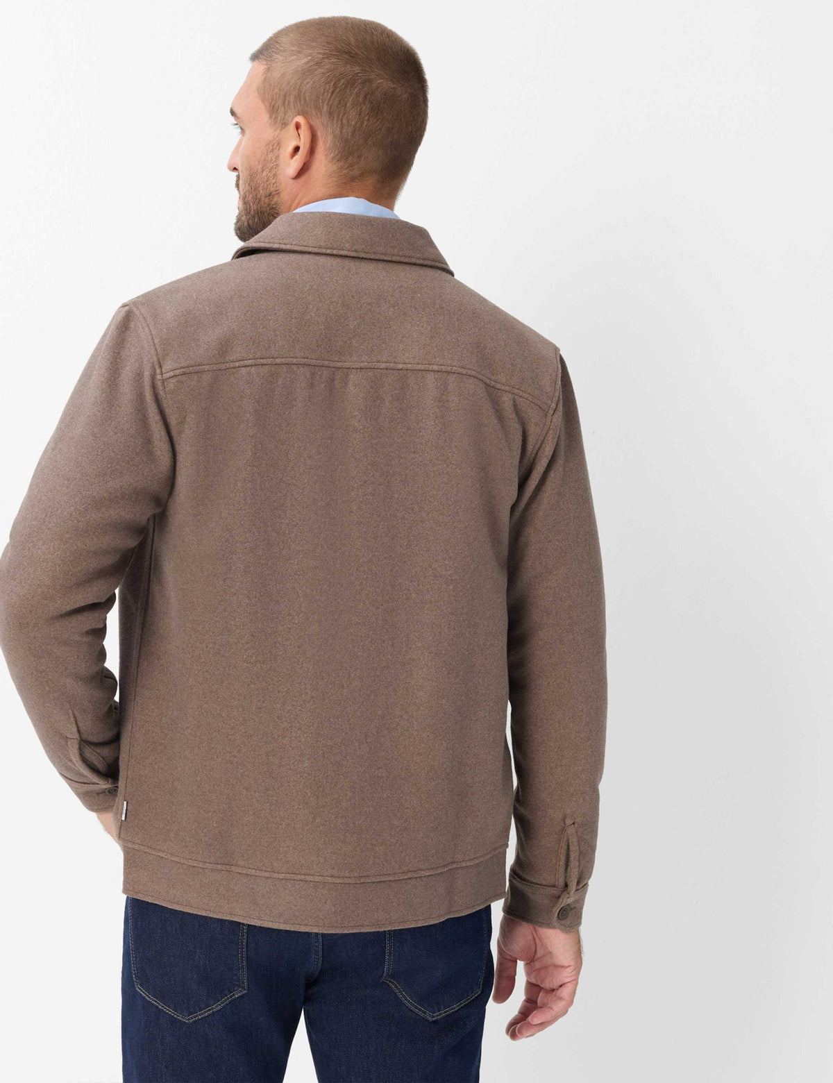 Brax Herren Sweatshirts Chocolate