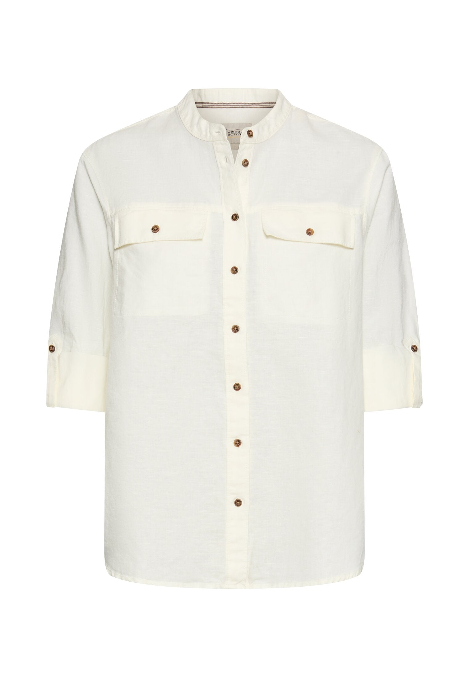 Camel active Damen Blusen Milkwhite