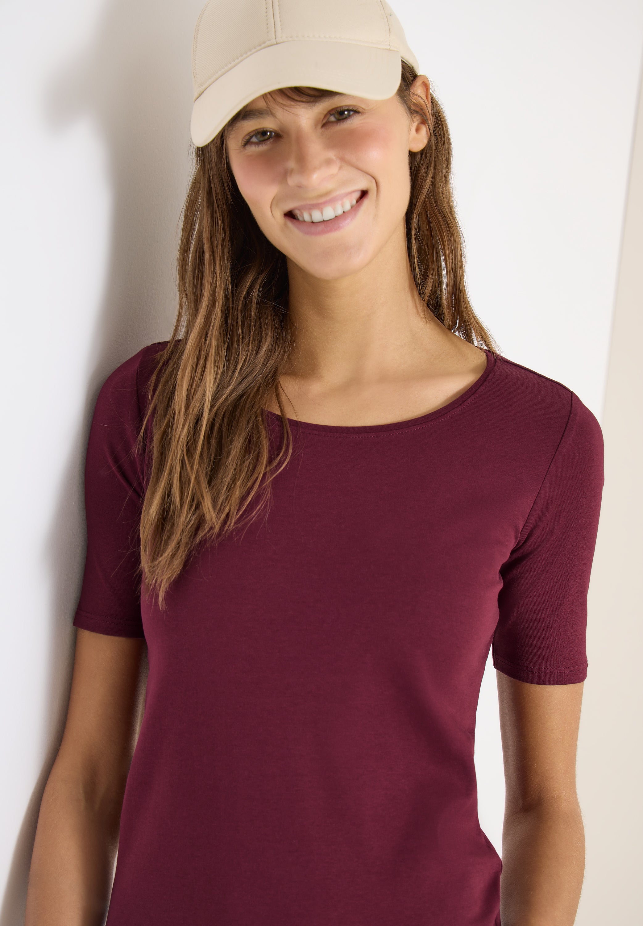 Cecil Damen T-Shirts Sweet Gra